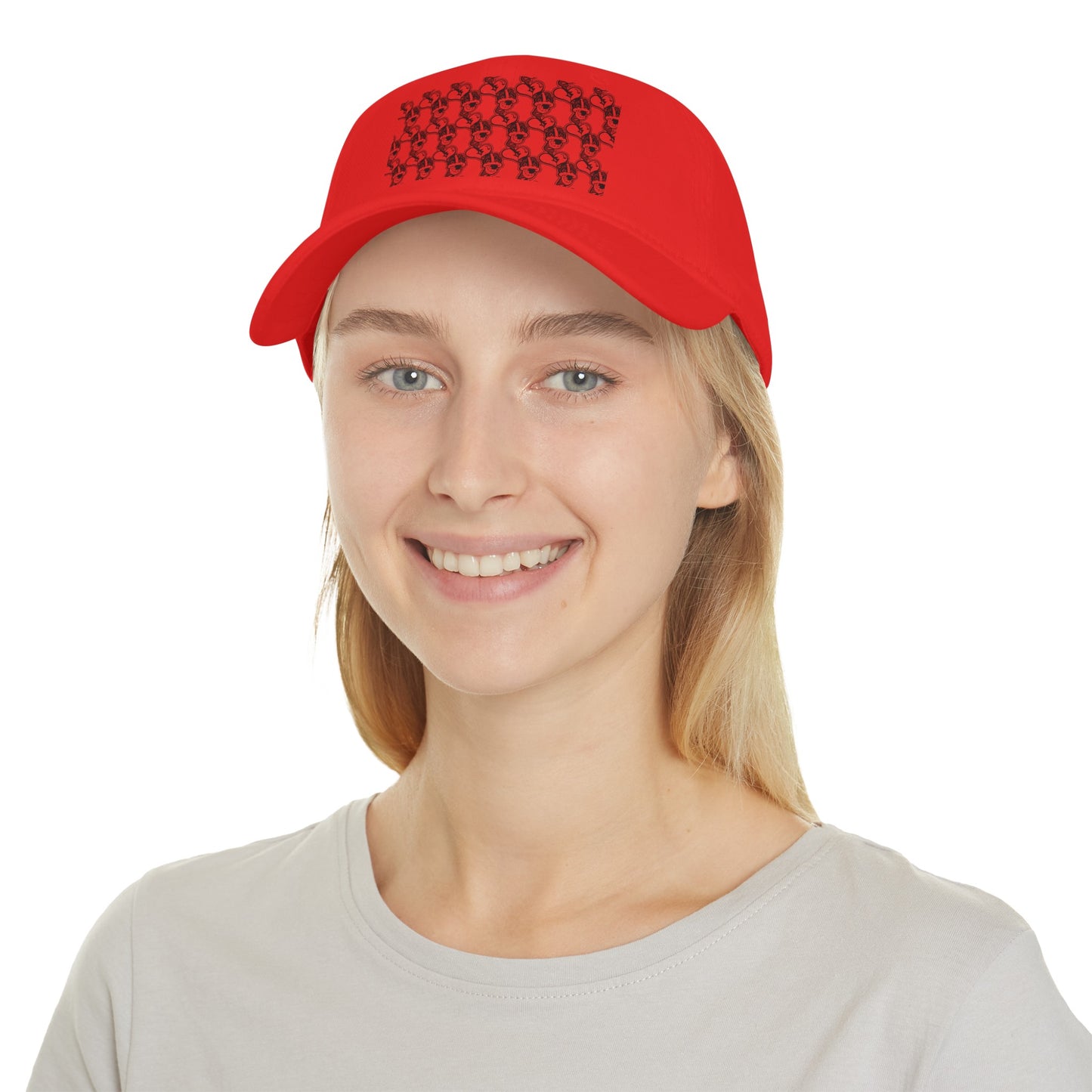"Black Label" Low Profile Baseball Cap By WildeTuna