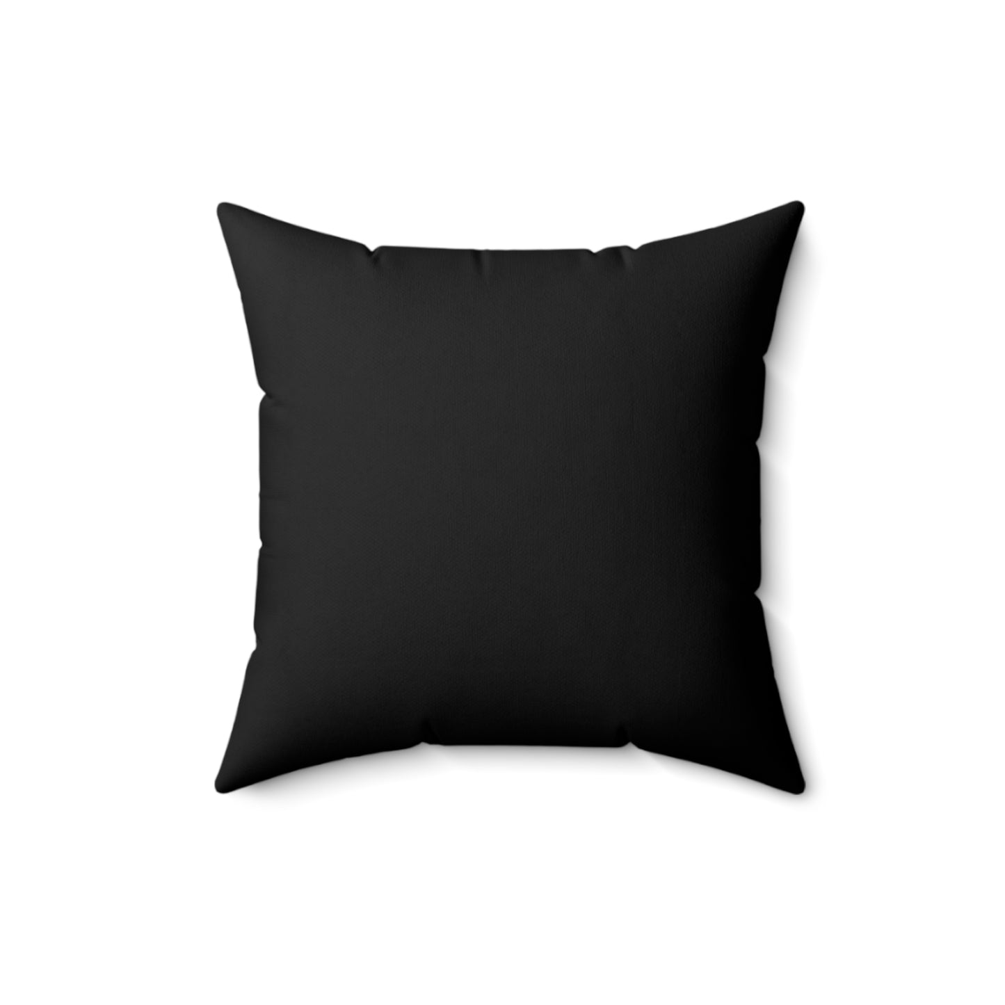 "DFC" Black Spun Polyester Square Pillow