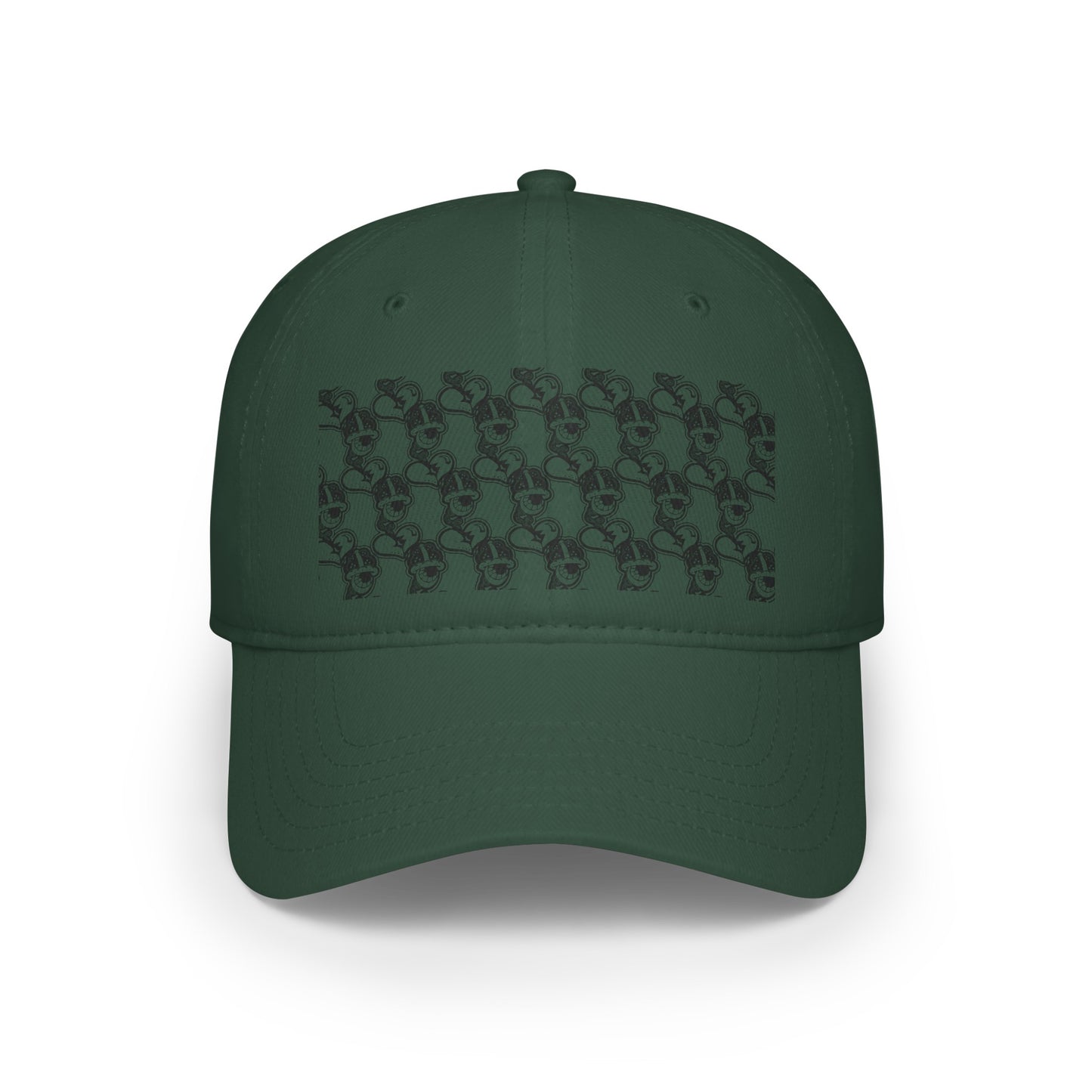 "Black Label" Low Profile Baseball Cap By WildeTuna
