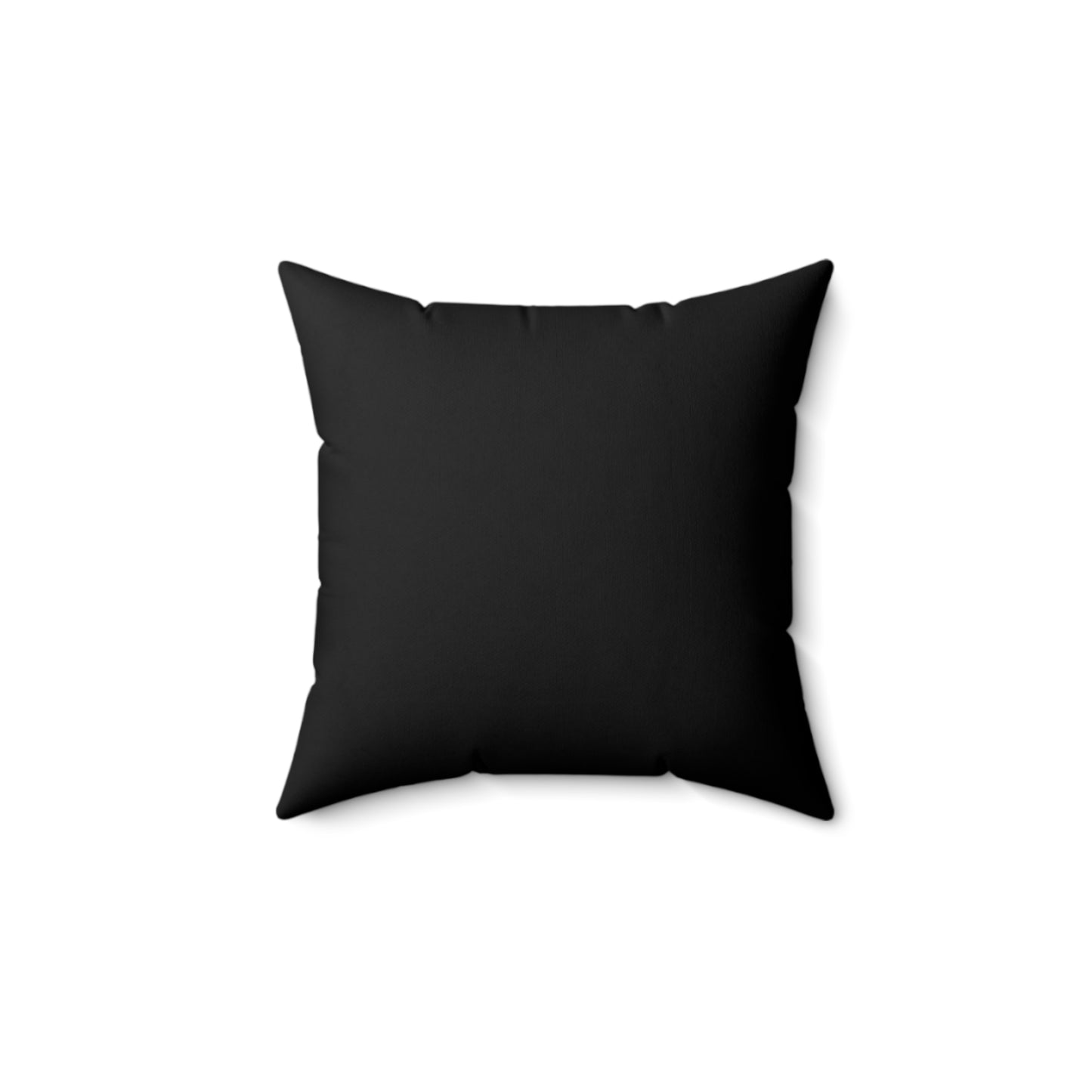 "DFC" Black Spun Polyester Square Pillow