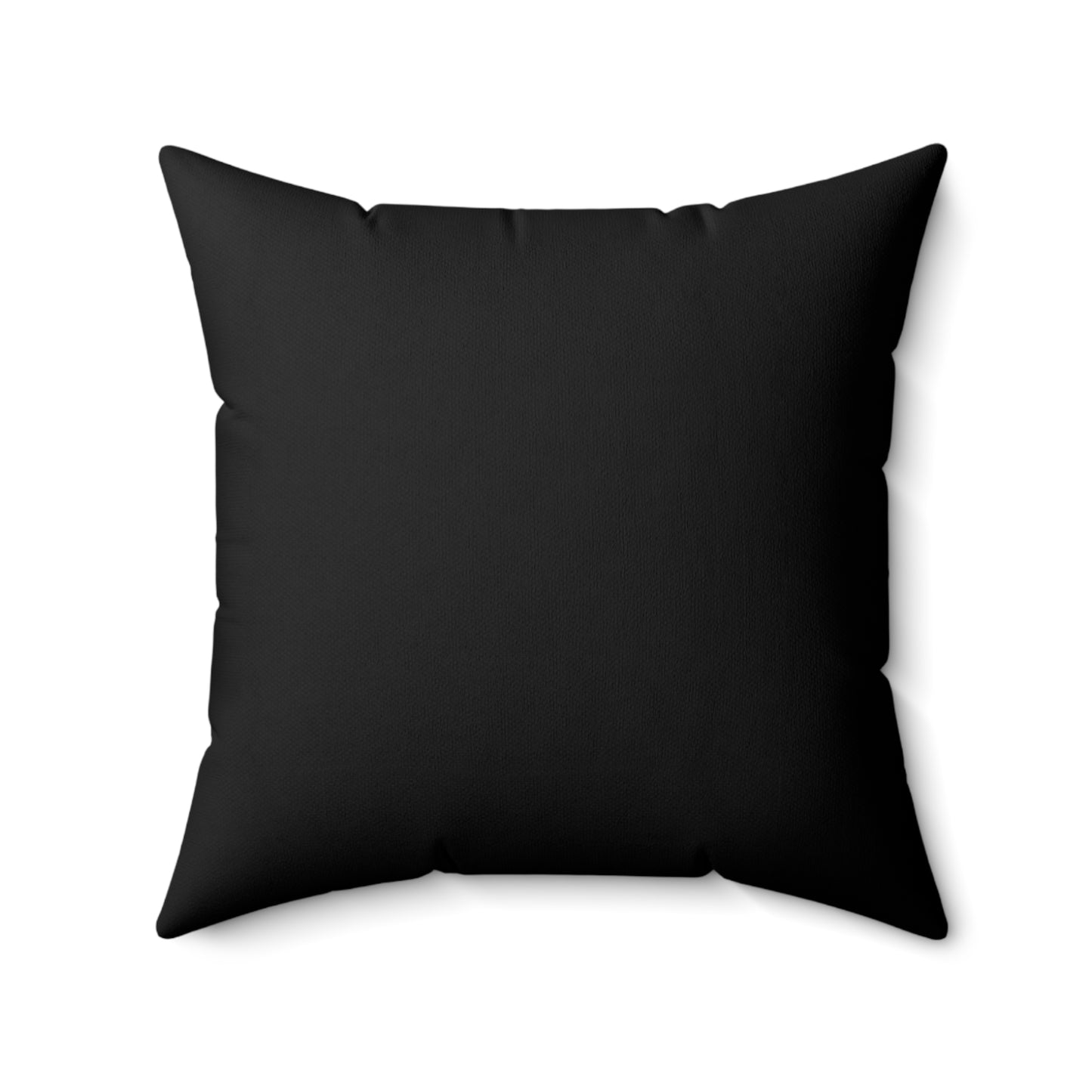 "DFC" Black Spun Polyester Square Pillow