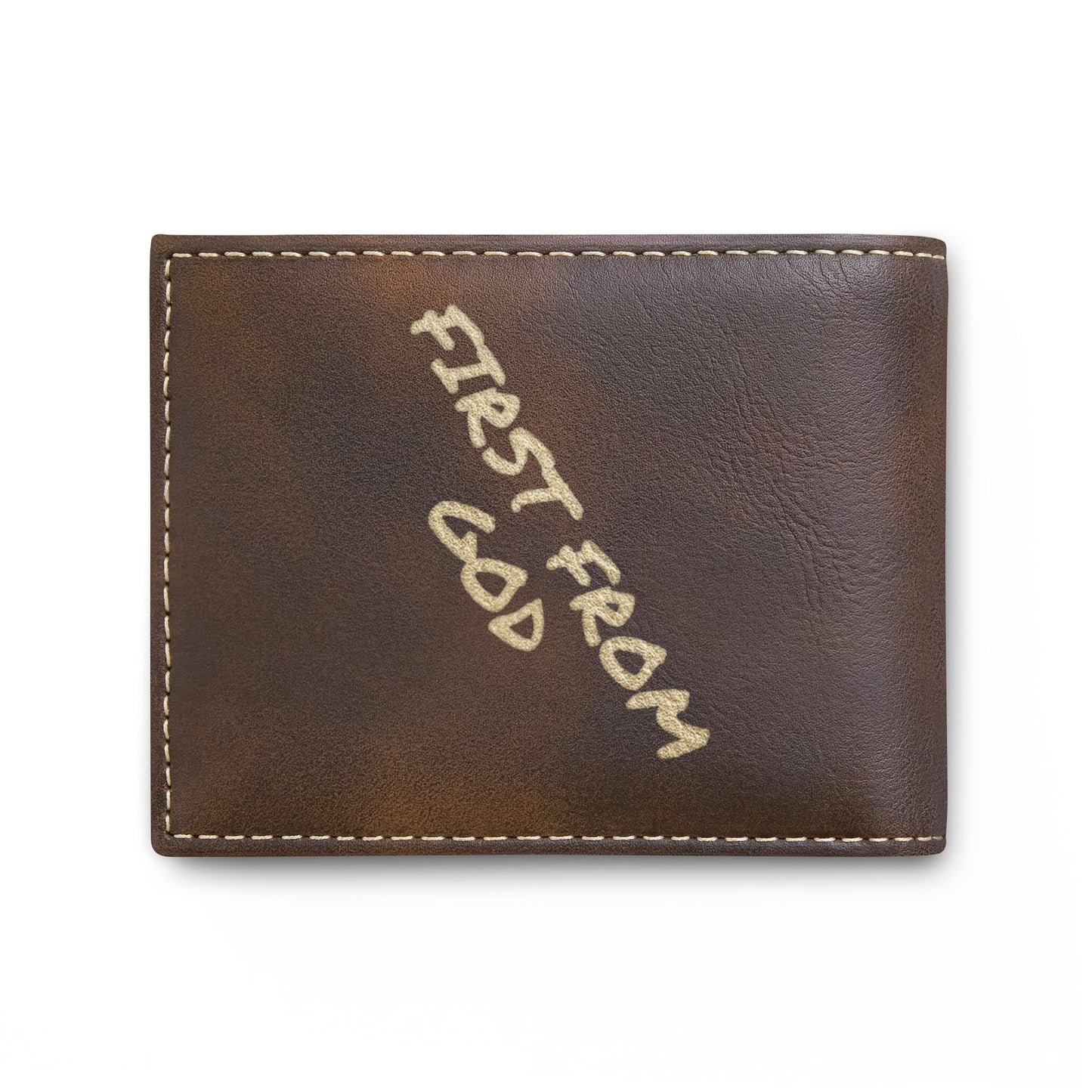 Bi-Fold Wallet —"First From God" Script