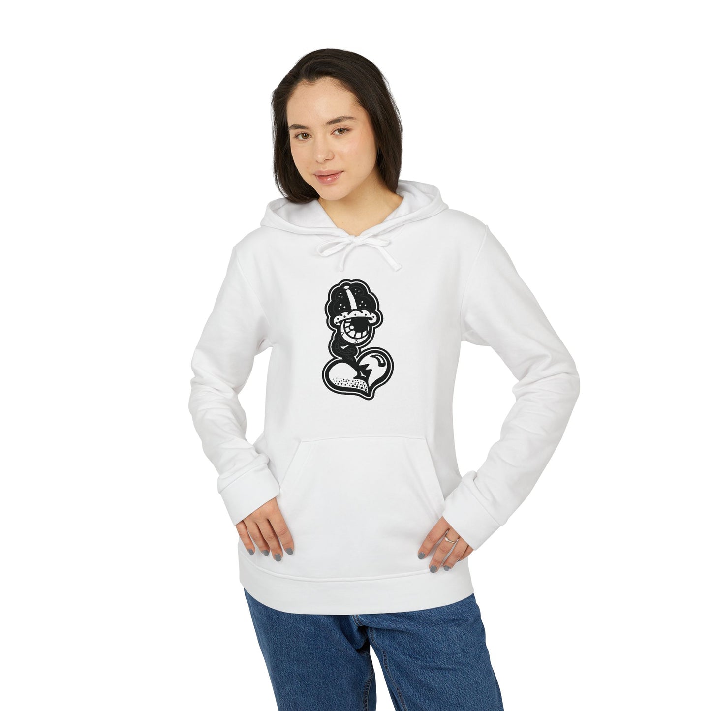 Adidas x DrippyFish Unisex Fleece Hoodie