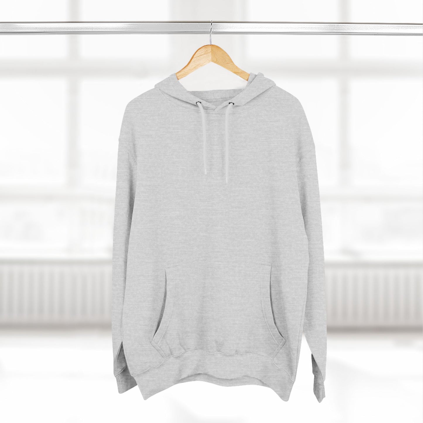 Cozy Graphic Fleece Hoodie with Heart Design