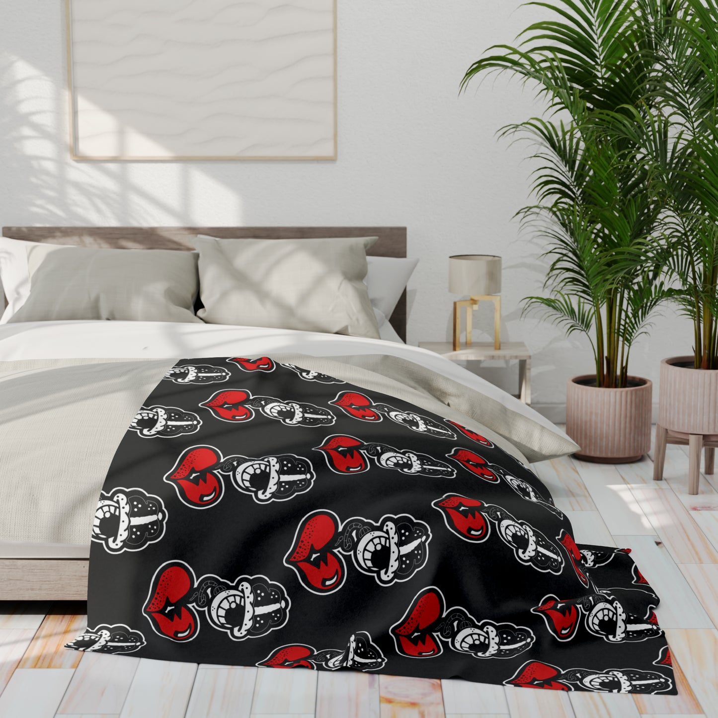 Drippy Fish Arctic Fleece Blanket