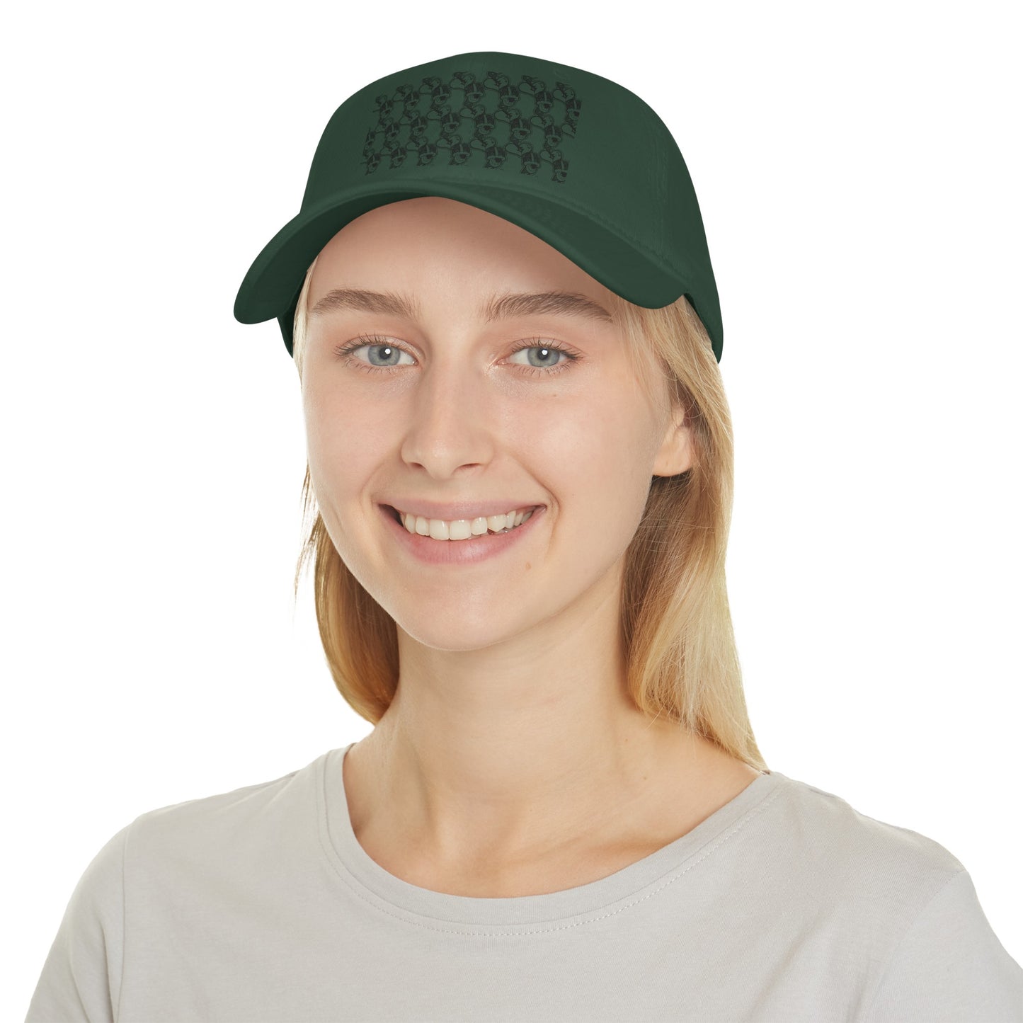 "Black Label" Low Profile Baseball Cap By WildeTuna