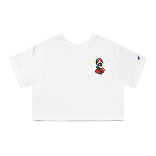 Champion Women's Heritage Cropped T-Shirt by DrippyFish