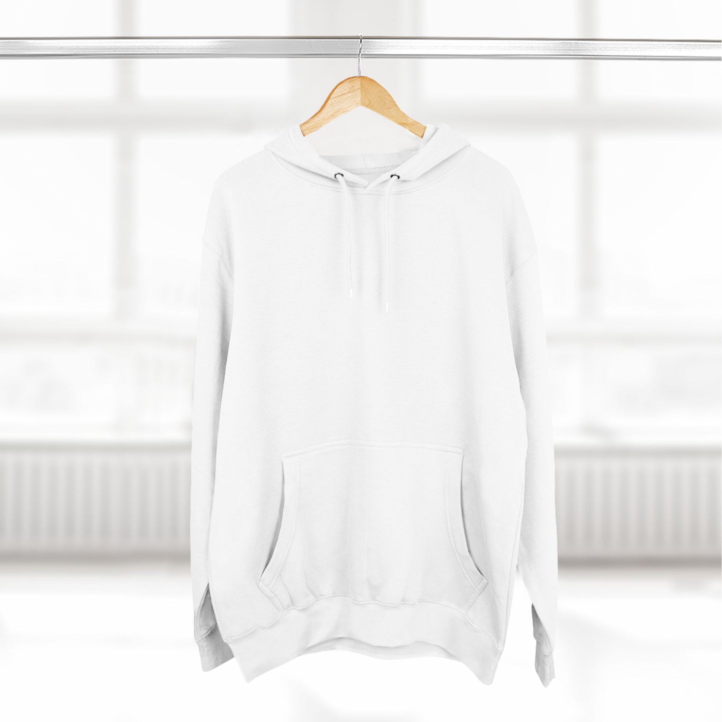 Cozy Graphic Fleece Hoodie with Heart Design