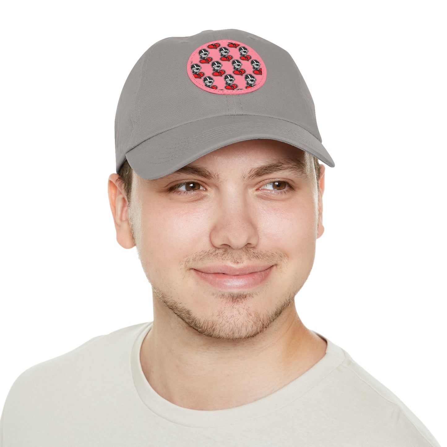 OG 2 Dad Hat with Leather Patch (Round)