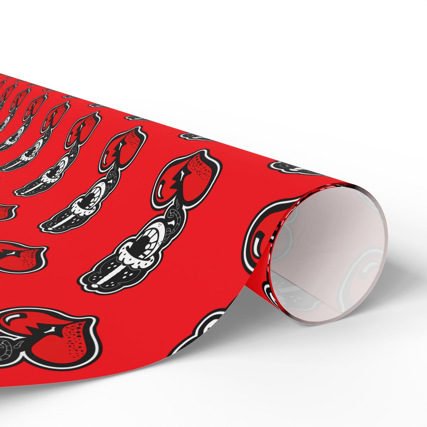 DrippyFish Red Boxing Themed Gift Wrapping Paper