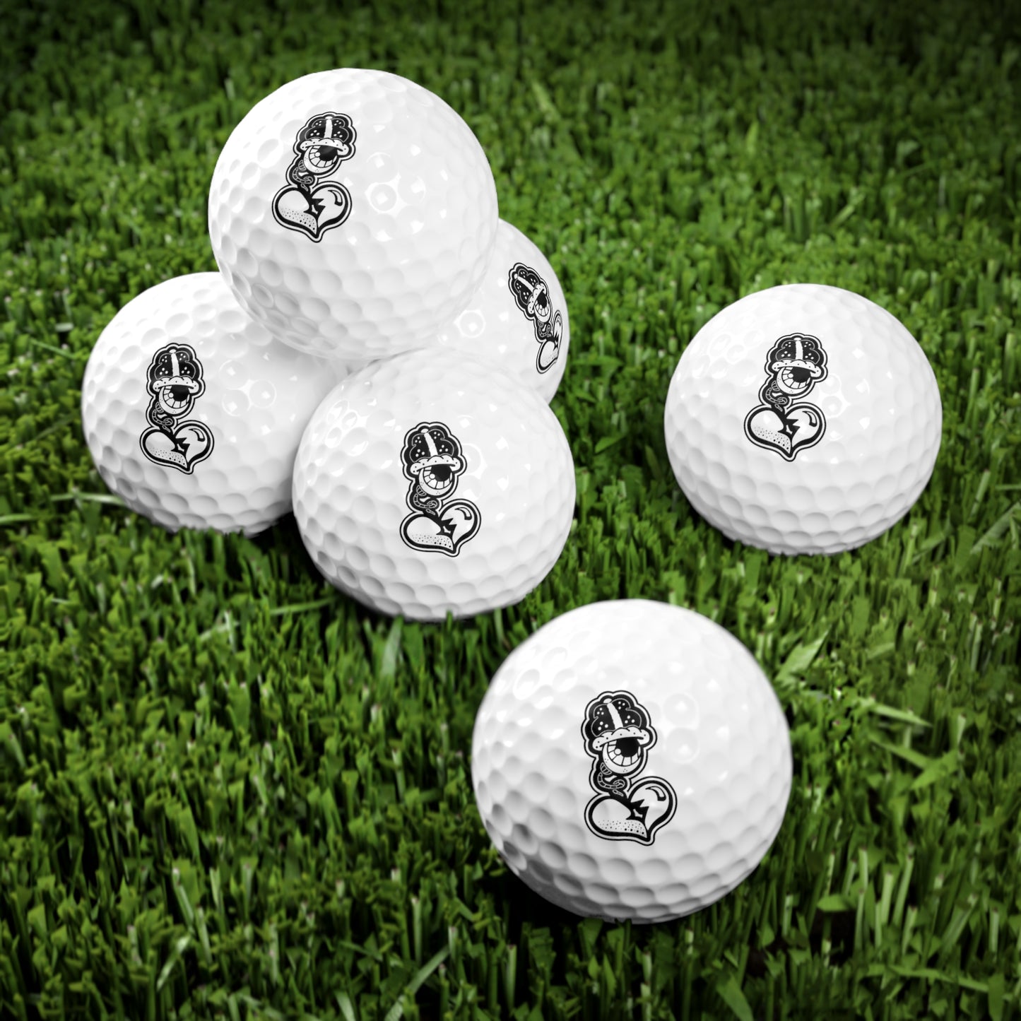 WildeTuna "2.5" Golf Ball 6pc set