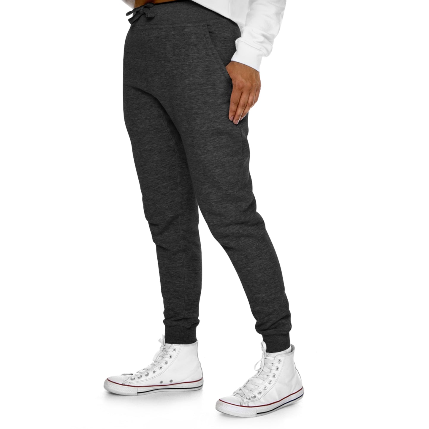 "Black Label" Unisex Fleece Joggers By WildeTuna