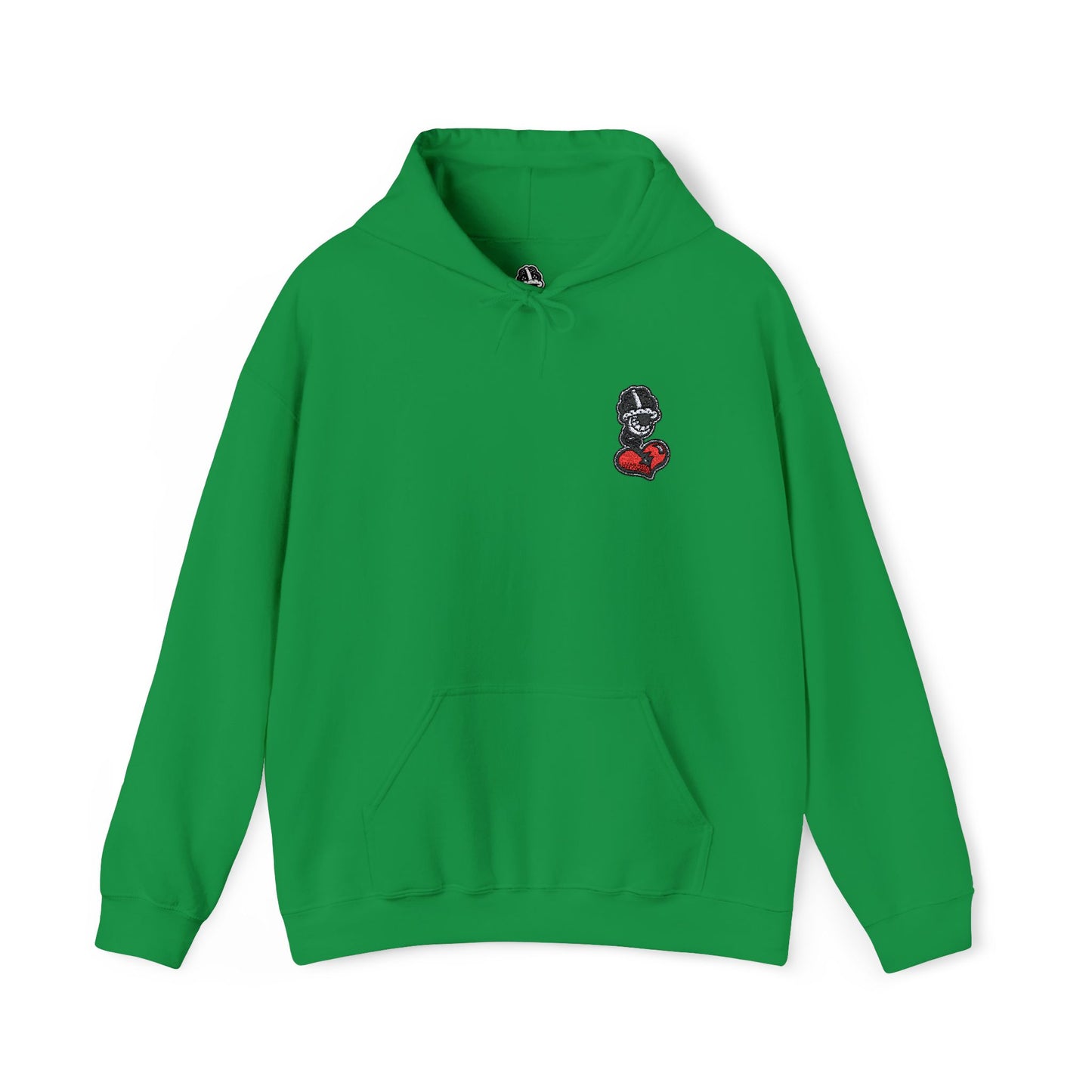 DFCollection™ Embroidered Hoodie - Cozy Heart Design for Everyday Comfort