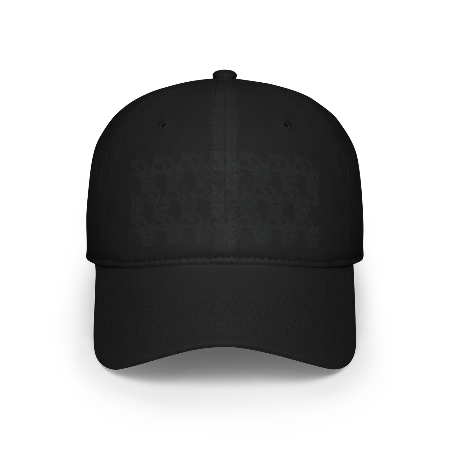 "Black Label" Low Profile Baseball Cap By WildeTuna