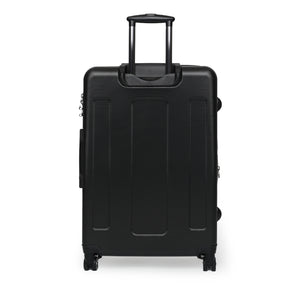 "Passport City" Black Suitcase