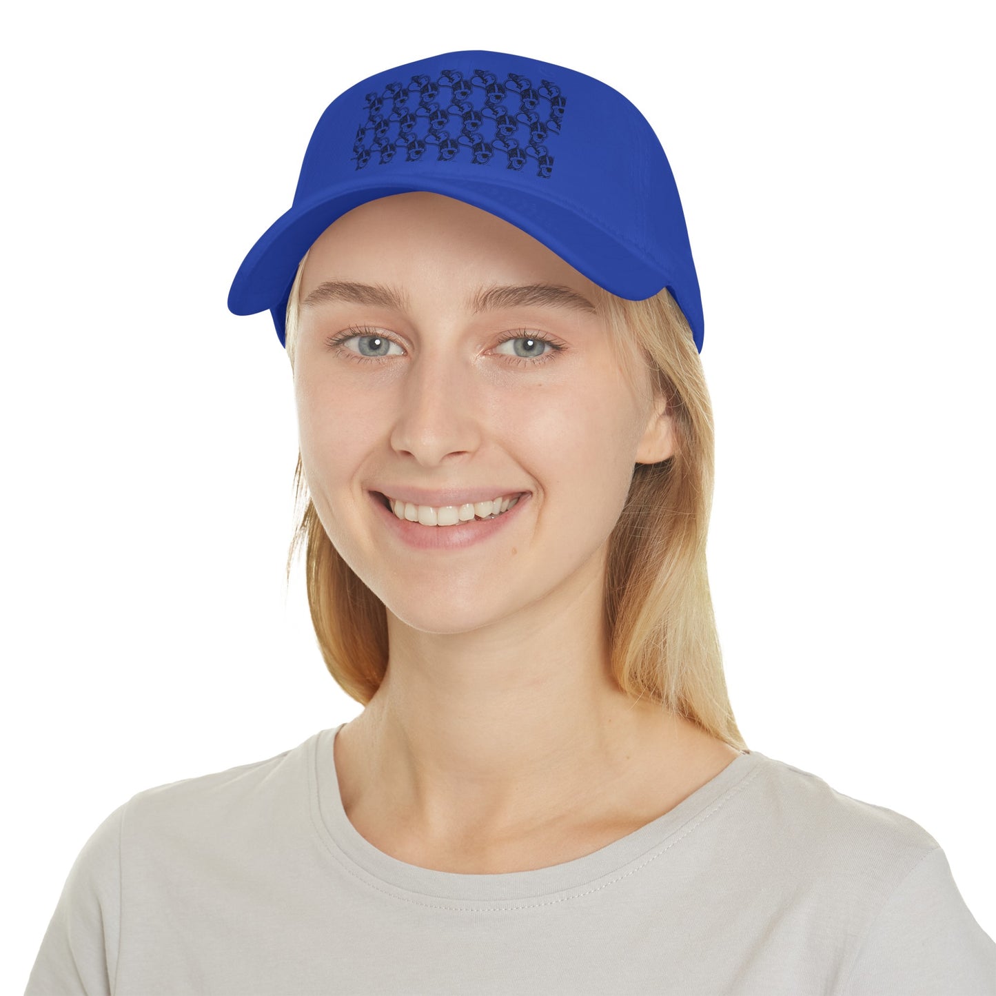 "Black Label" Low Profile Baseball Cap By WildeTuna