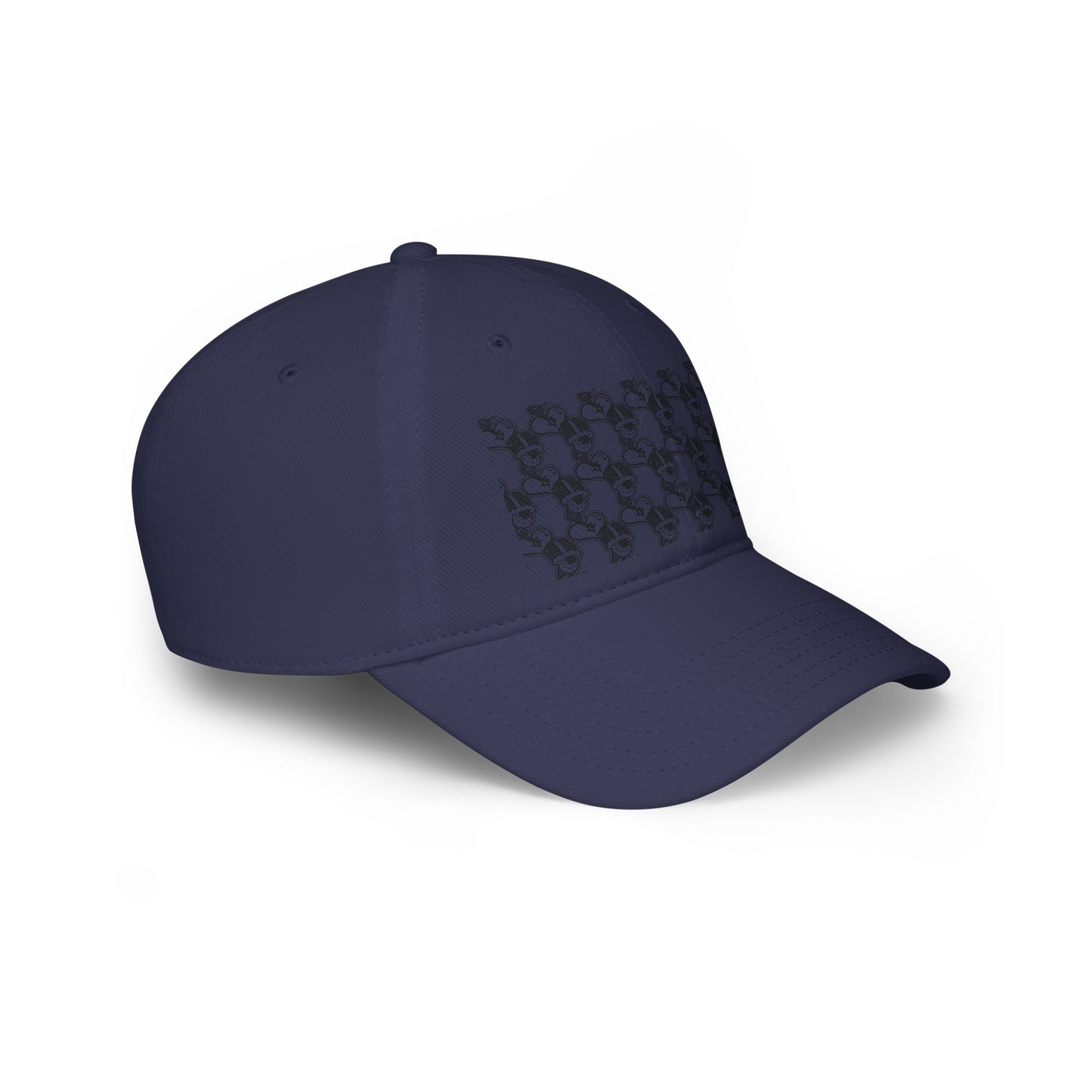 "Black Label" Low Profile Baseball Cap By WildeTuna