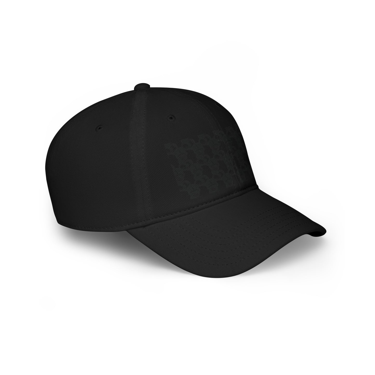 "Black Label" Low Profile Baseball Cap By WildeTuna