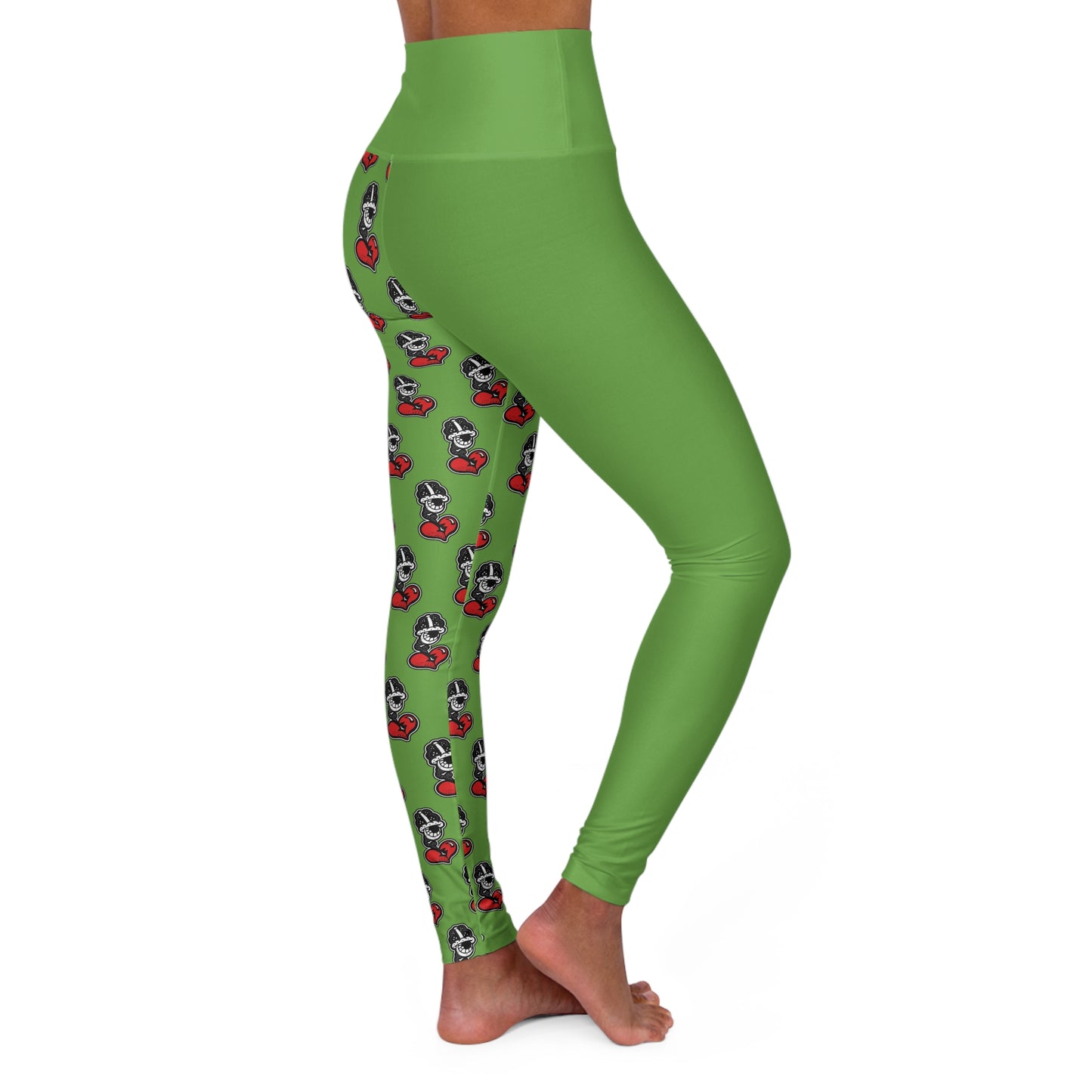 Gruba High Waisted Yoga Leggings (AOP)