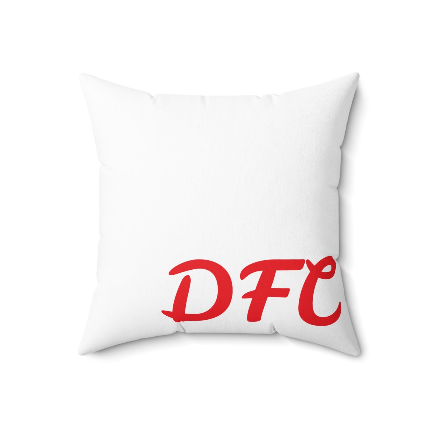 "DFC" Spun Polyester Square Pillow
