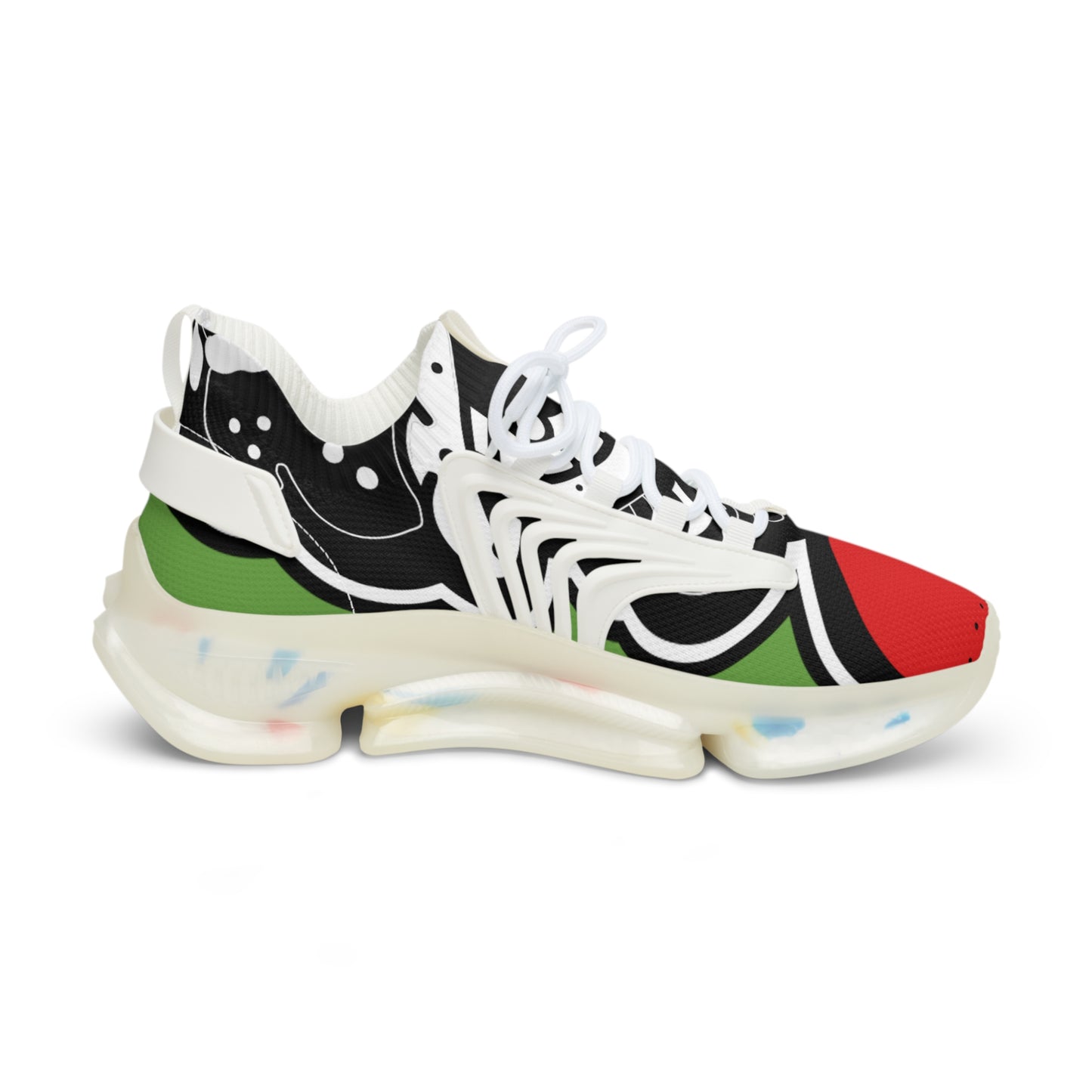 Green Wave "Wilde 1s" Men's Mesh Sneakers