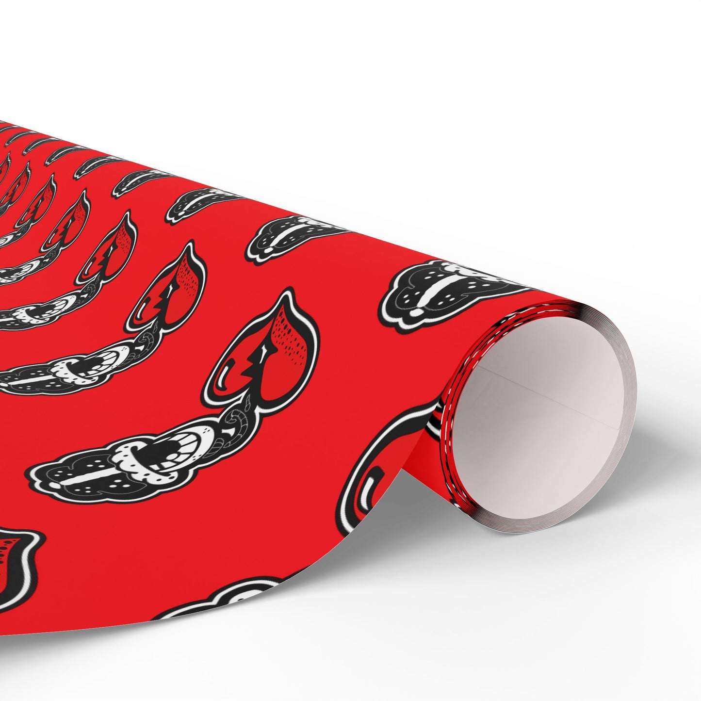 DrippyFish Red Boxing Themed Gift Wrapping Paper