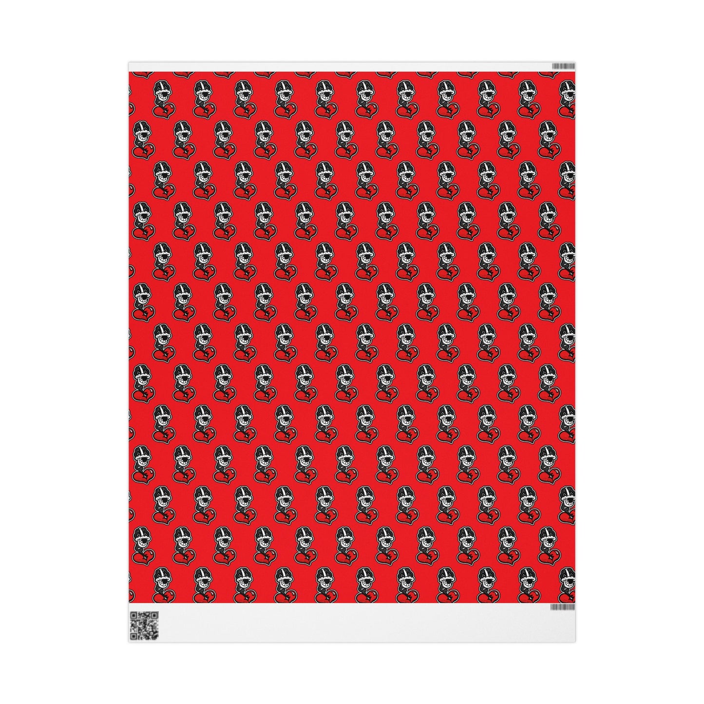 DrippyFish Red Boxing Themed Gift Wrapping Paper