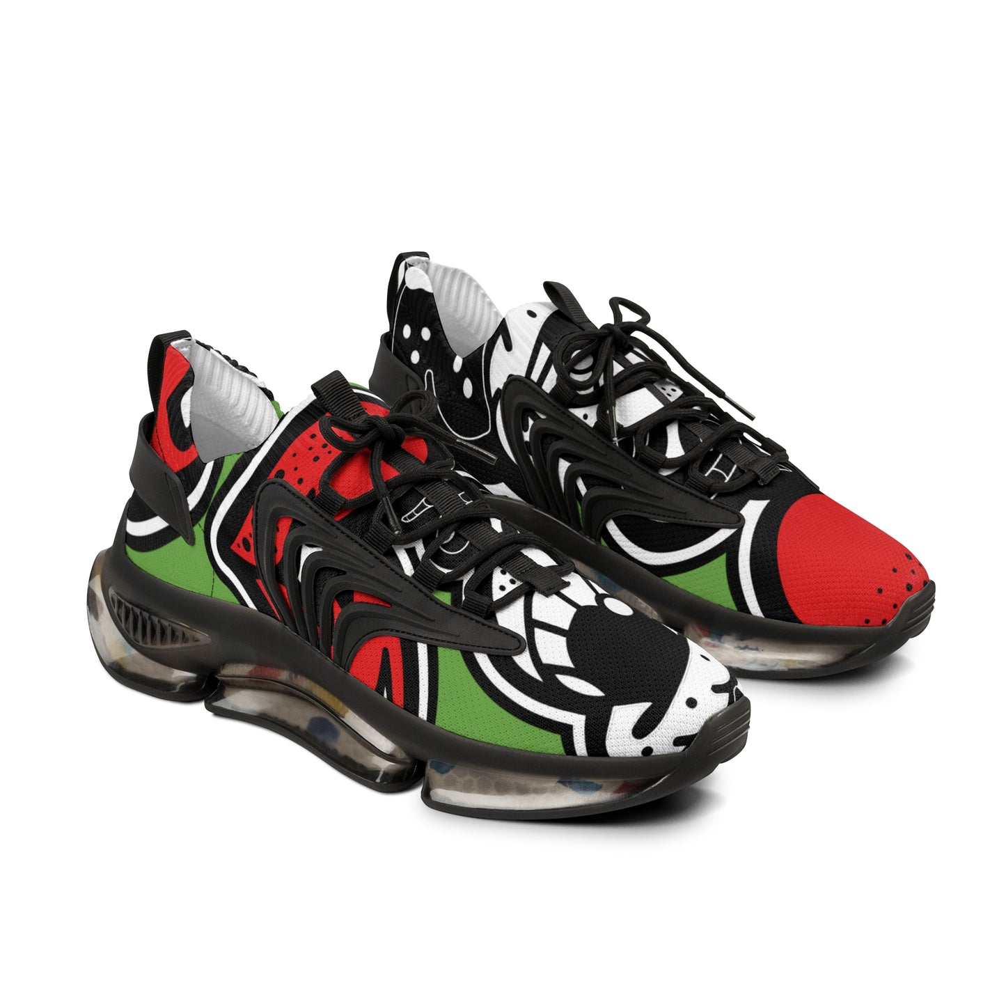 Green Wave "Wilde 1s" Men's Mesh Sneakers