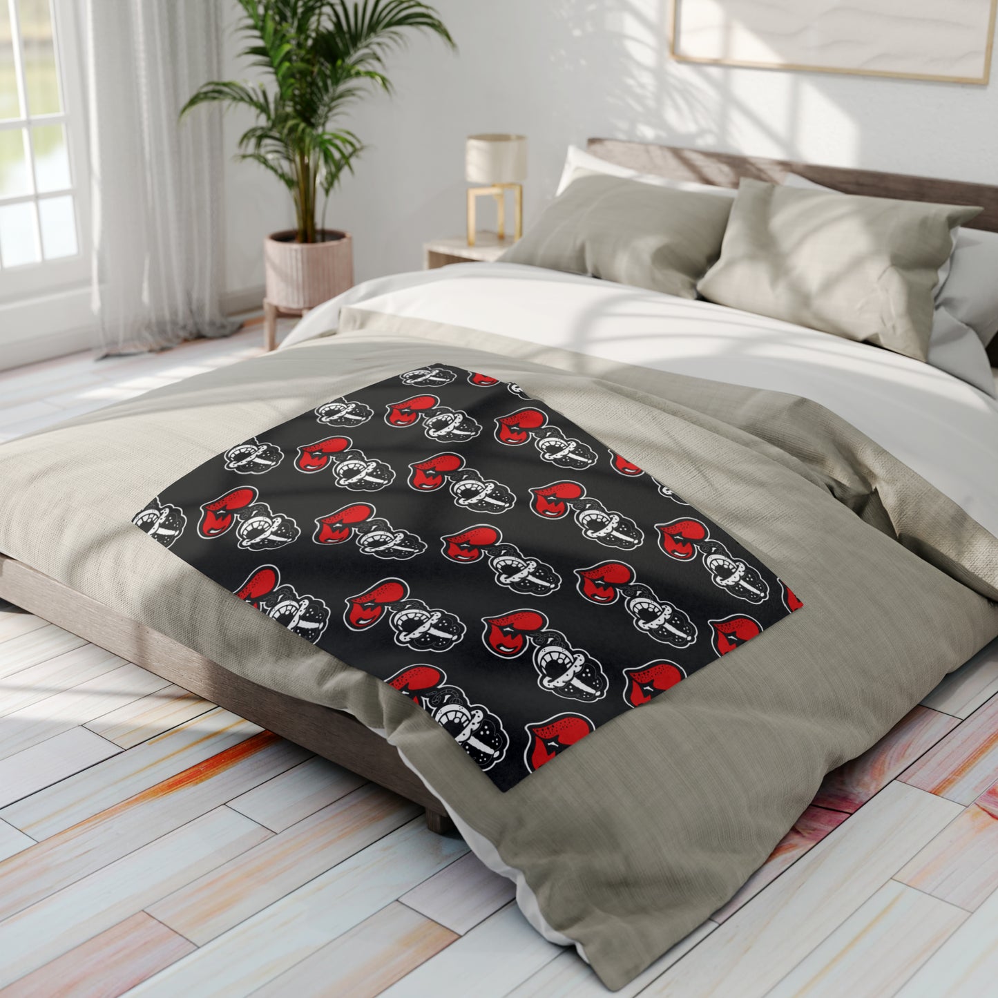 Drippy Fish Arctic Fleece Blanket