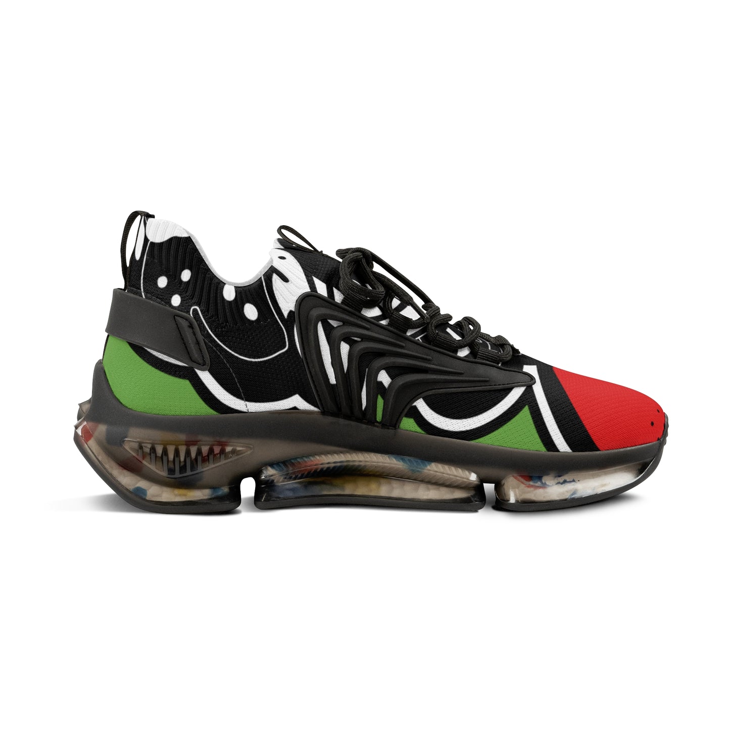 Green Wave "Wilde 1s" Men's Mesh Sneakers