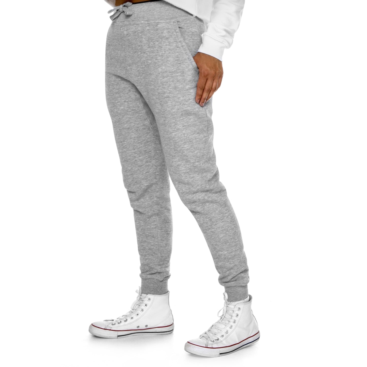 "Black Label" Unisex Fleece Joggers By WildeTuna