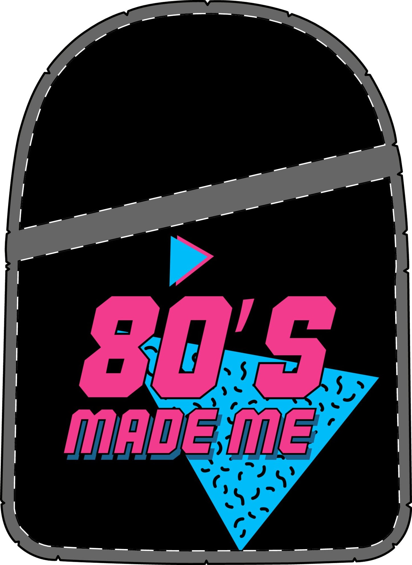 "80's Baby" Chest Bag (AOP)