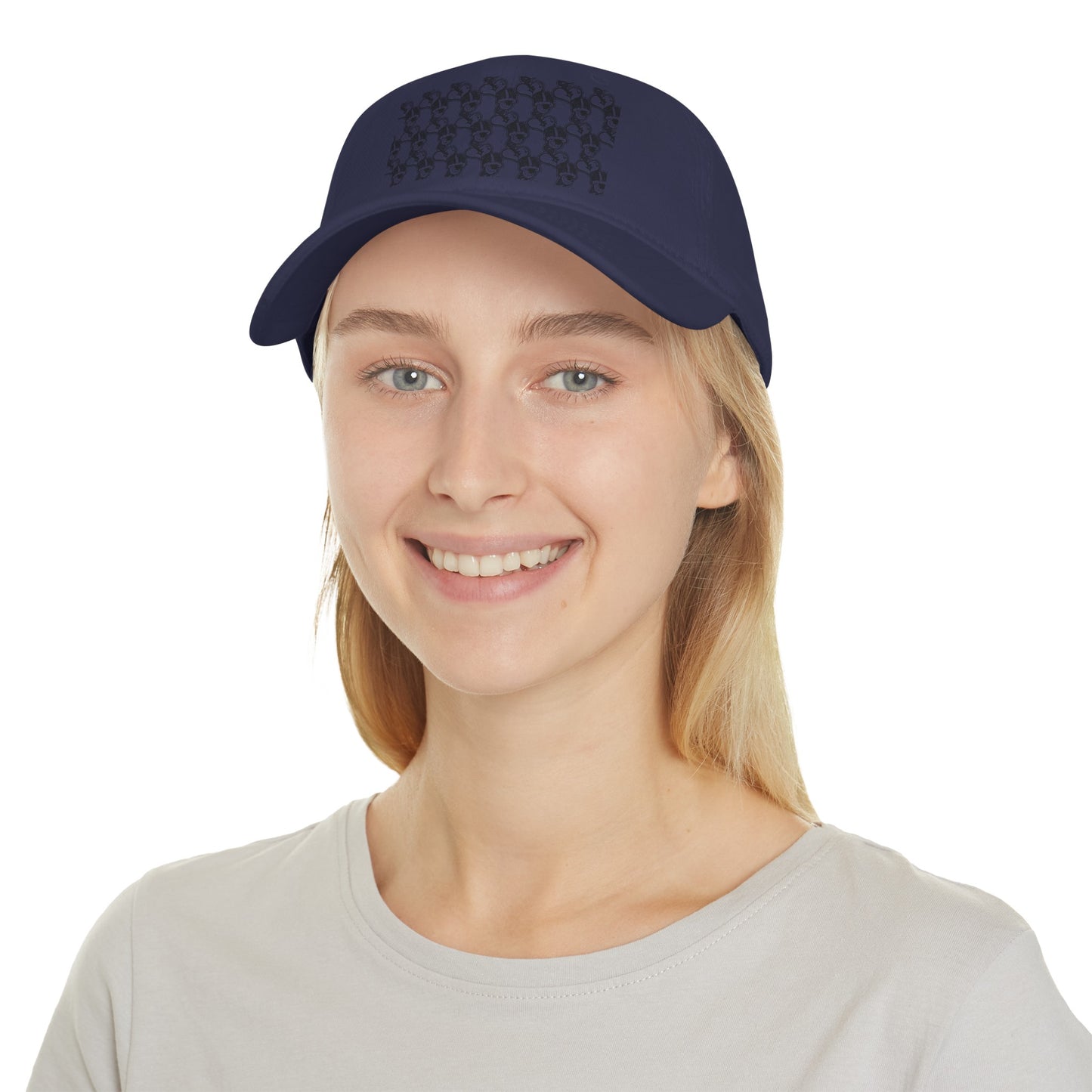 "Black Label" Low Profile Baseball Cap By WildeTuna