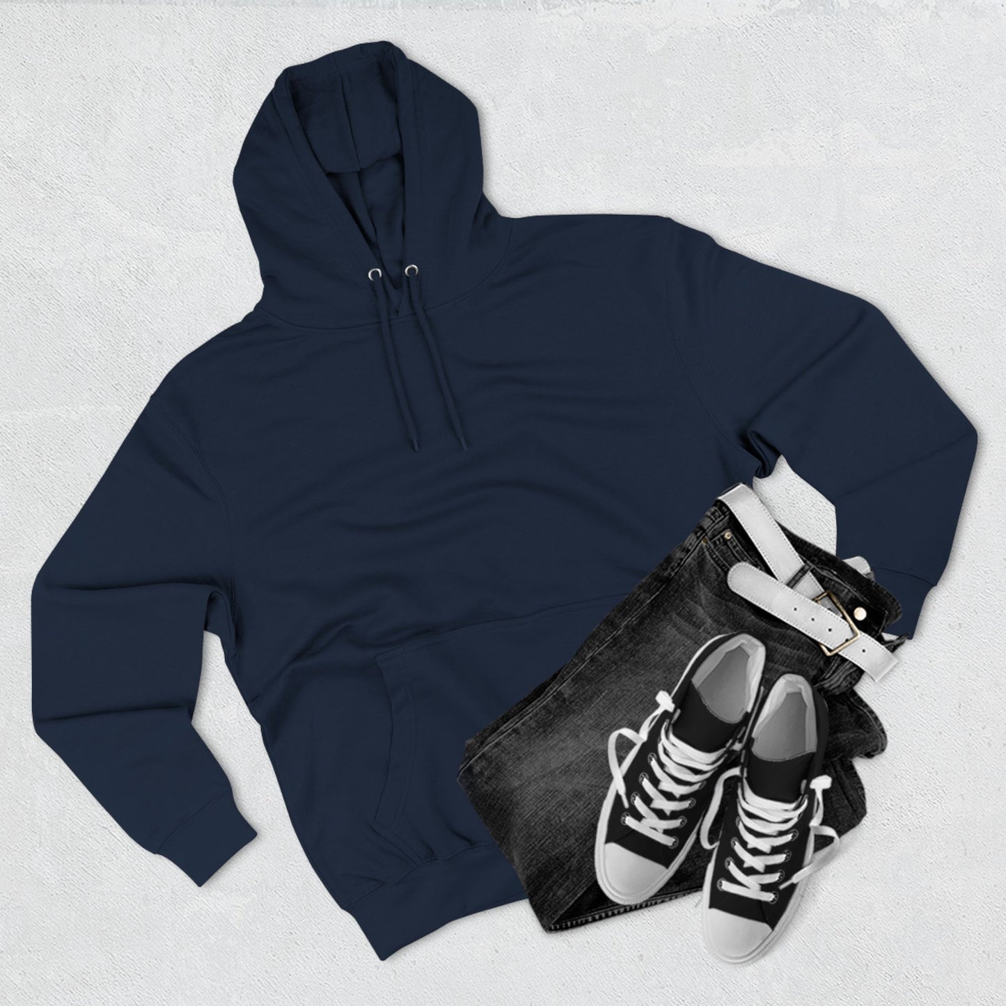 Cozy Graphic Fleece Hoodie with Heart Design