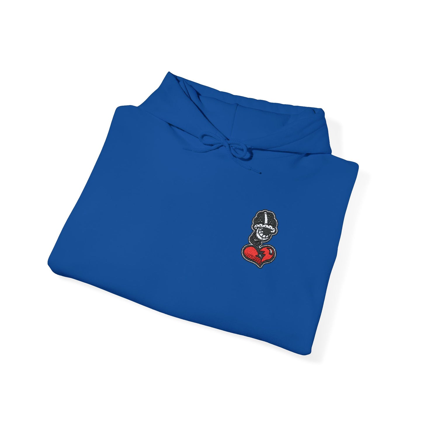 DFCollection™ Embroidered Hoodie - Cozy Heart Design for Everyday Comfort
