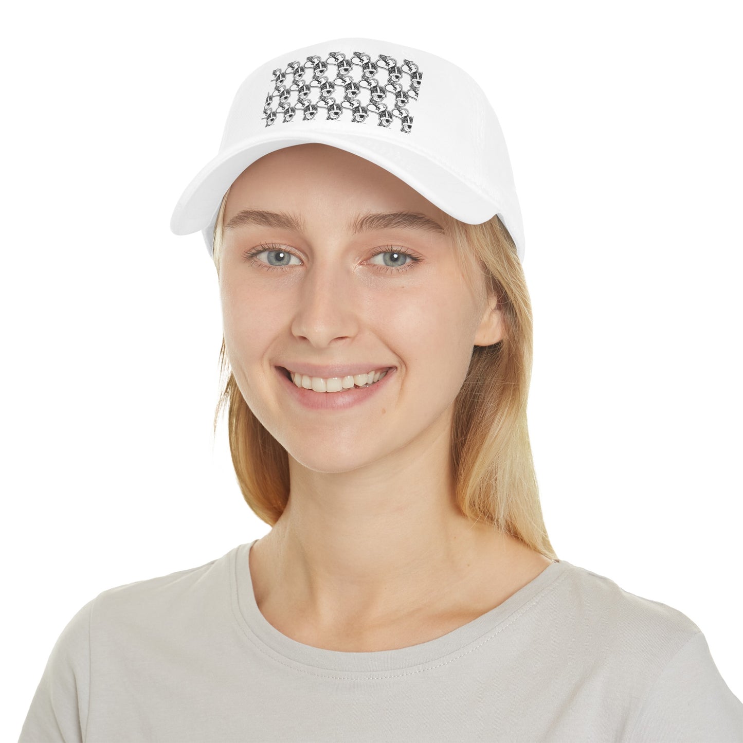 "Black Label" Low Profile Baseball Cap By WildeTuna
