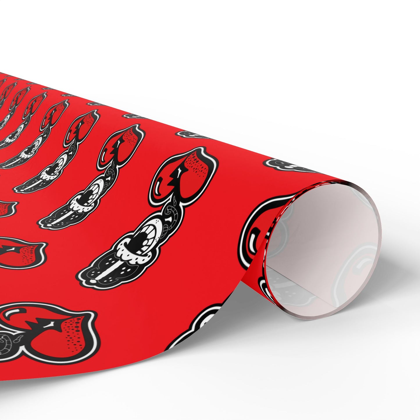 DrippyFish Red Boxing Themed Gift Wrapping Paper