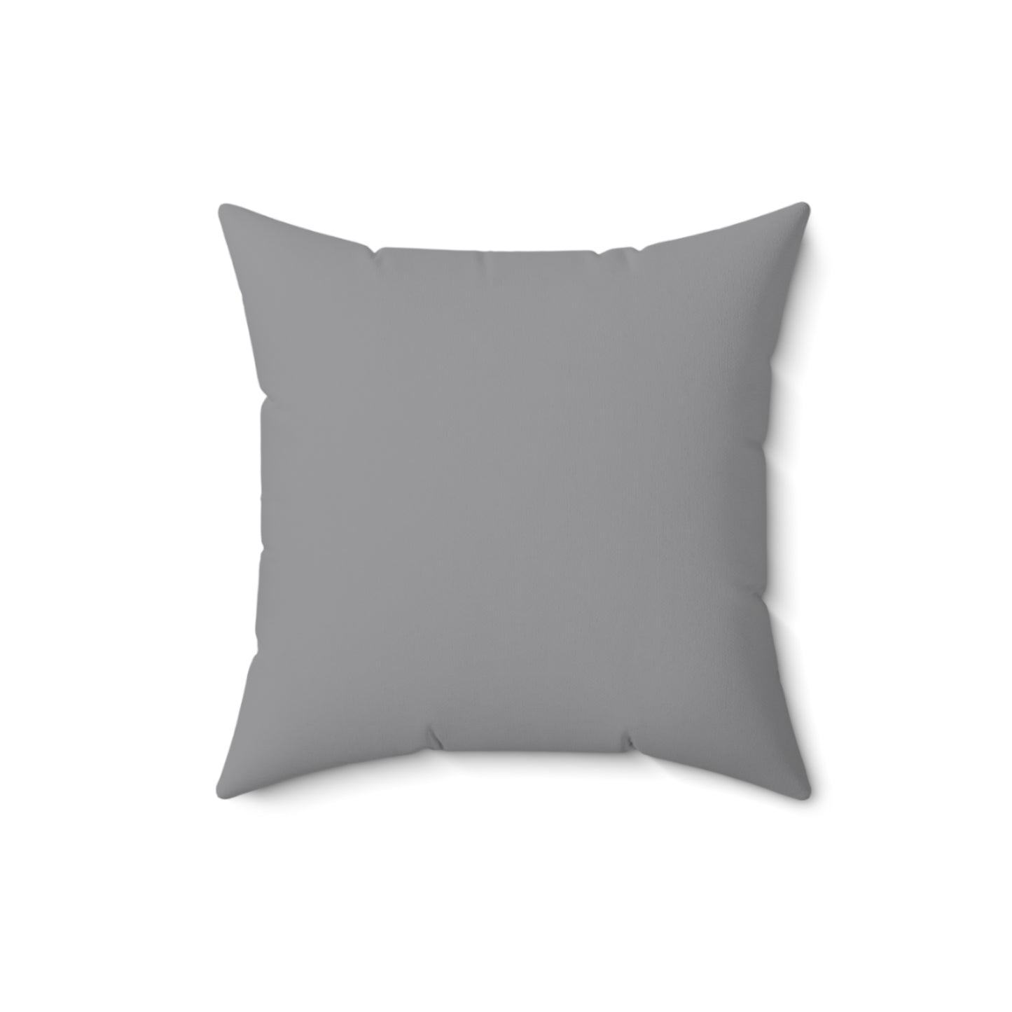 "DFC" Space Grey Spun Polyester Square Pillow
