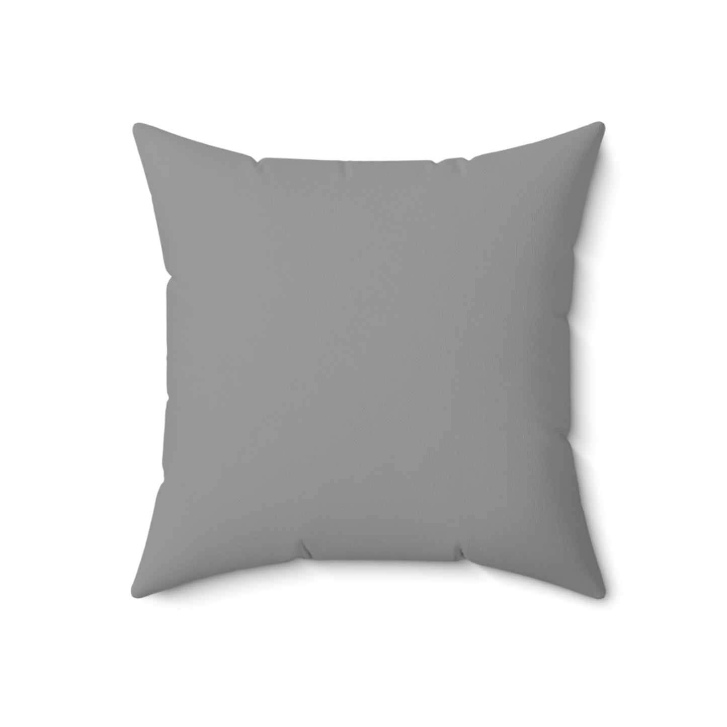 "DFC" Space Grey Spun Polyester Square Pillow