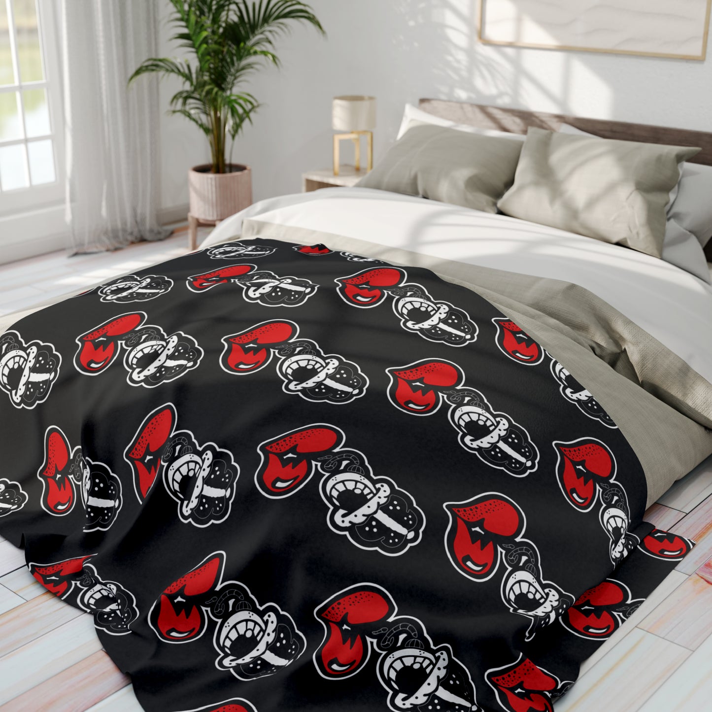 Drippy Fish Arctic Fleece Blanket