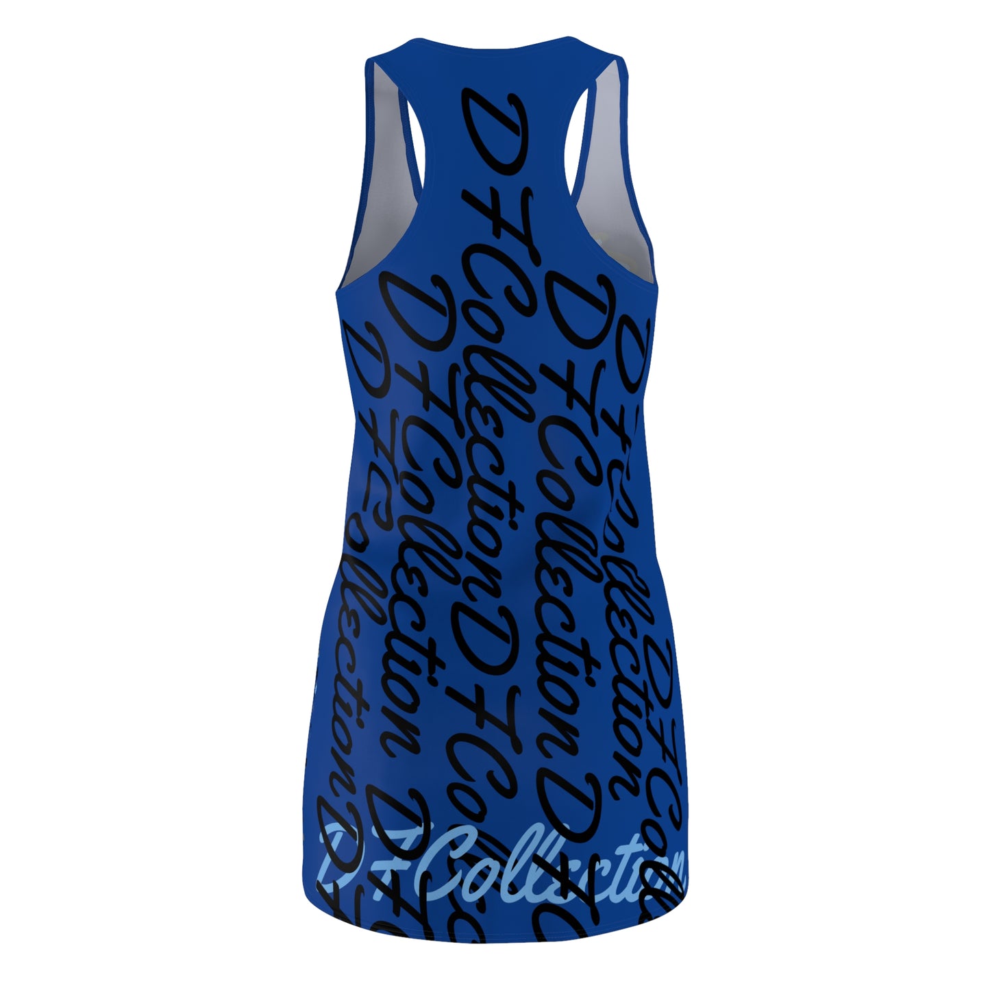 "DF COLLECTION" BLU Women's Cut & Sew Racerback Dress