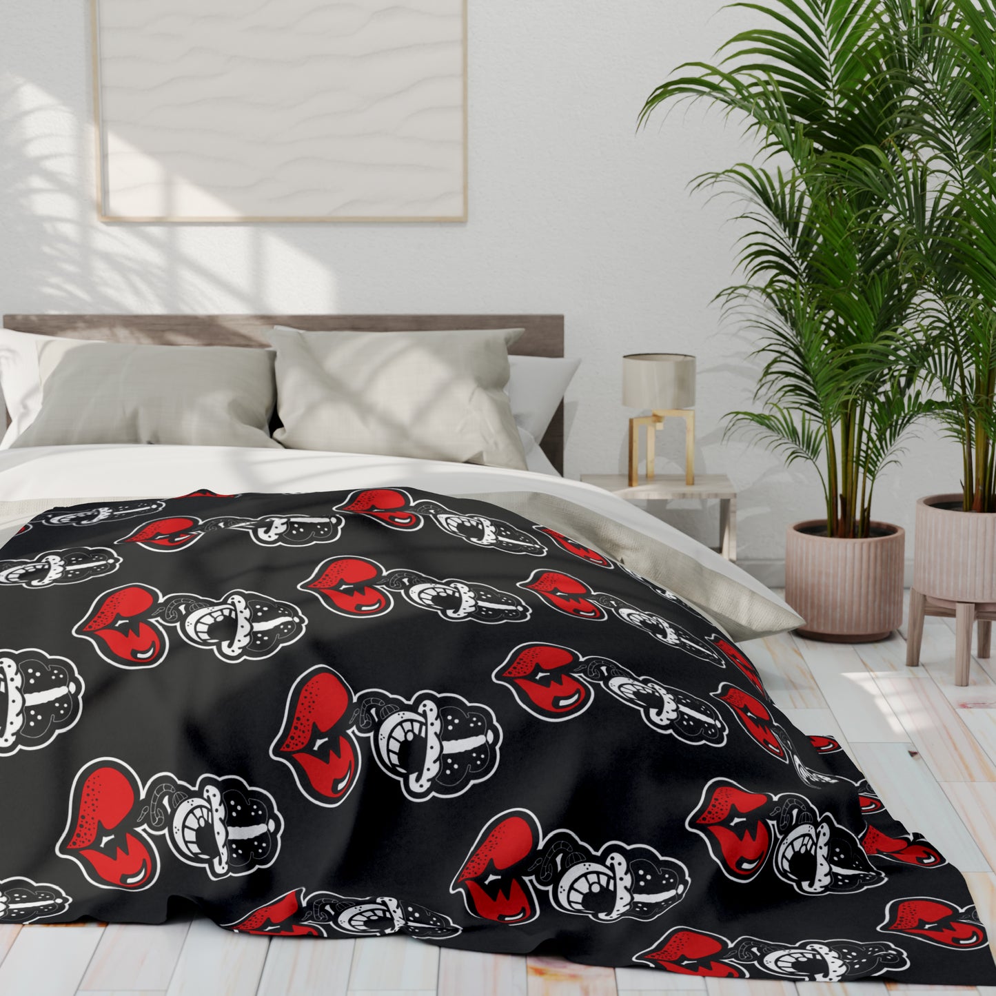 Drippy Fish Arctic Fleece Blanket