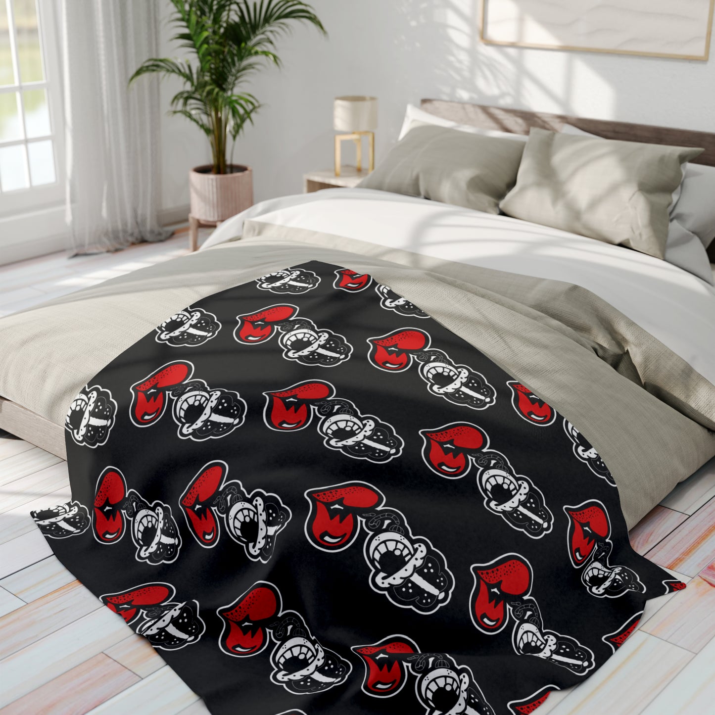 Drippy Fish Arctic Fleece Blanket