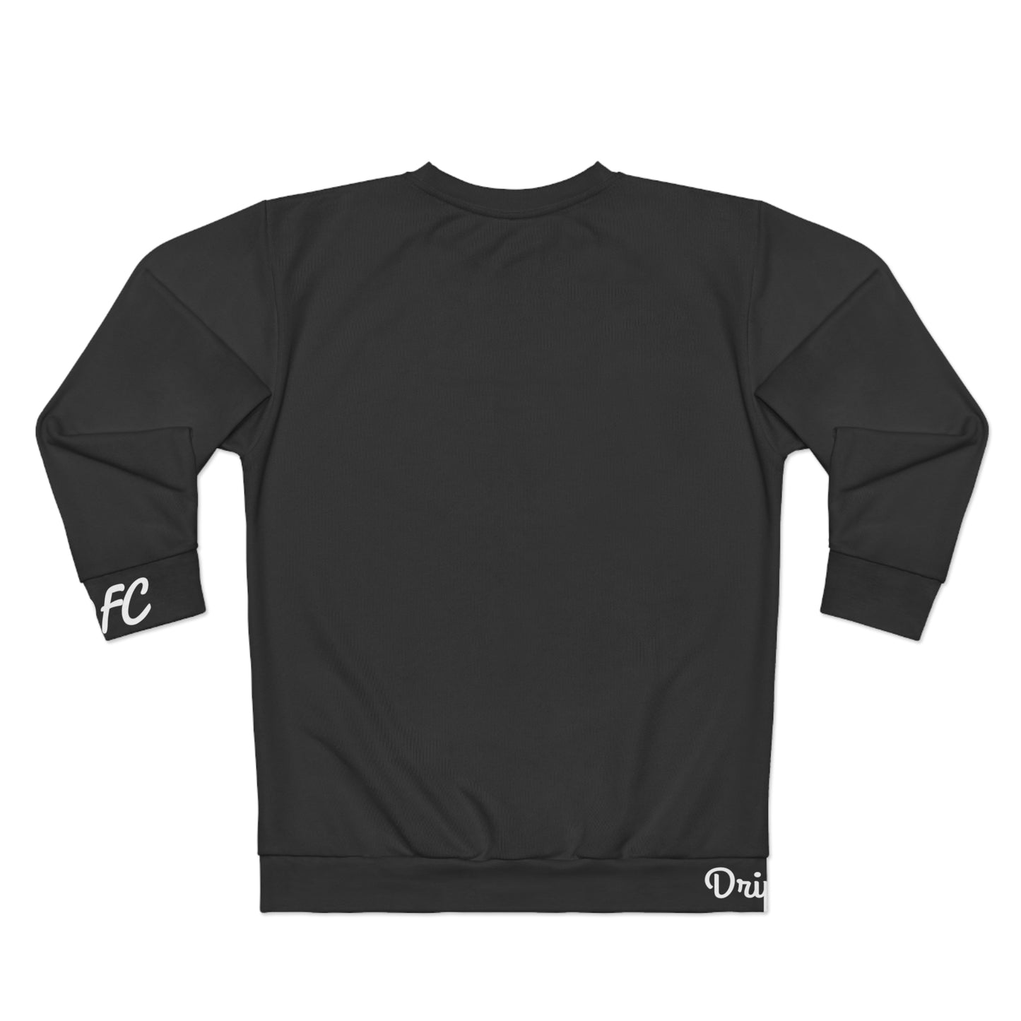 "Par 4" Black Unisex Sweatshirt (AOP)