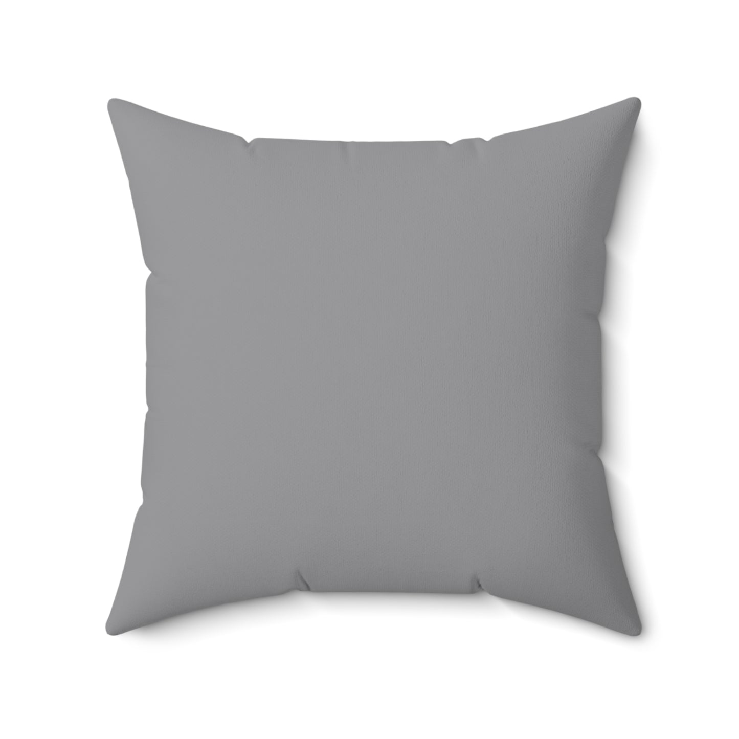 "DFC" Space Grey Spun Polyester Square Pillow