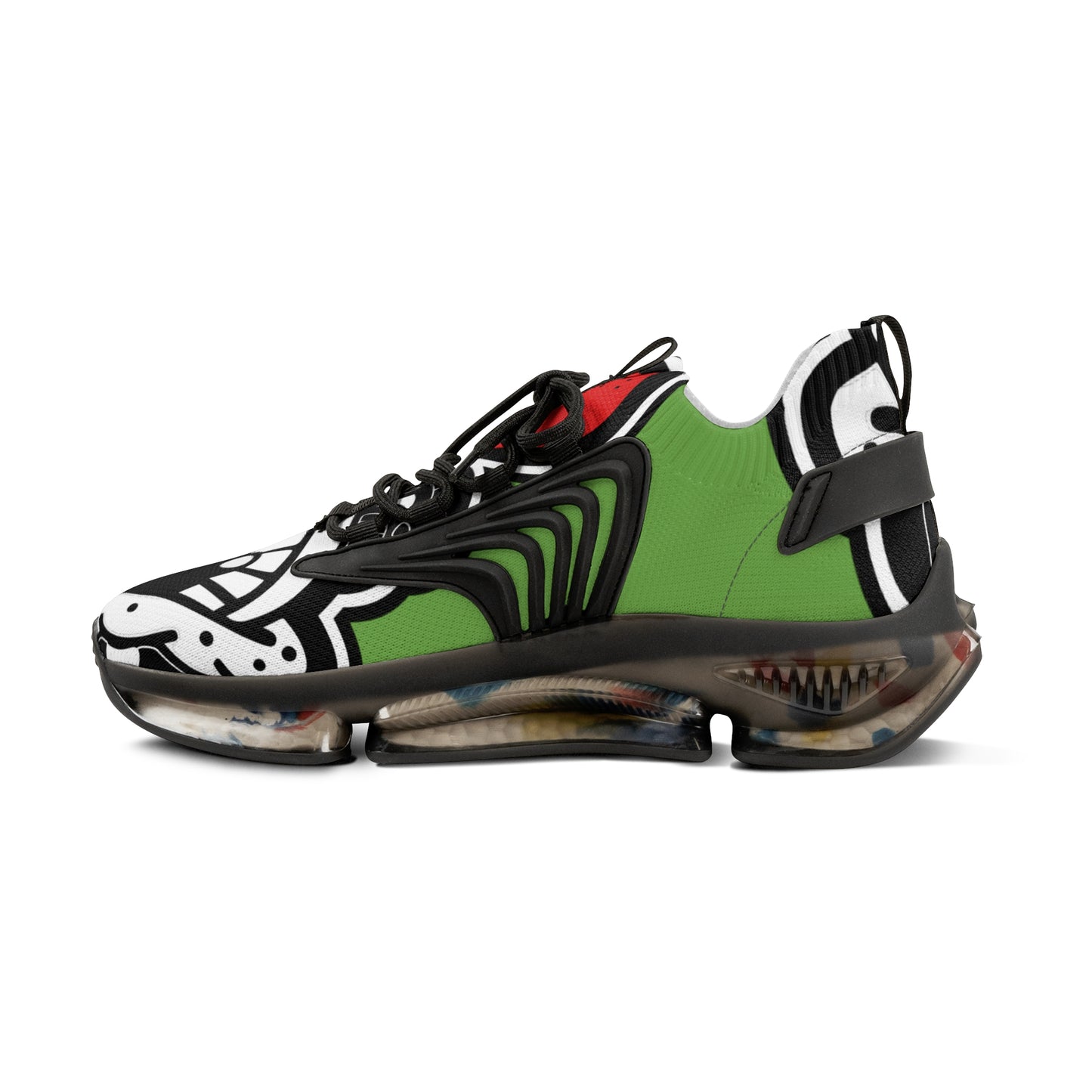 Green Wave "Wilde 1s" Men's Mesh Sneakers