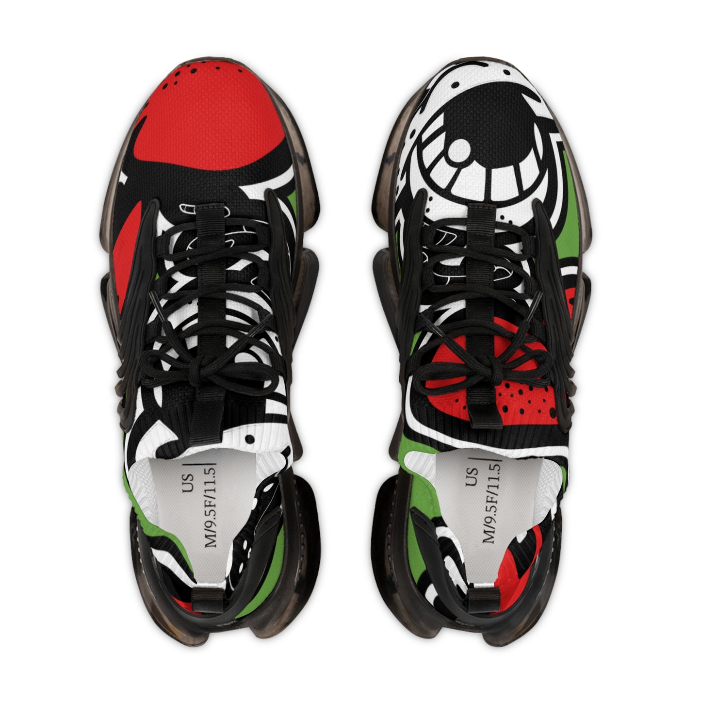 Green Wave "Wilde 1s" Men's Mesh Sneakers