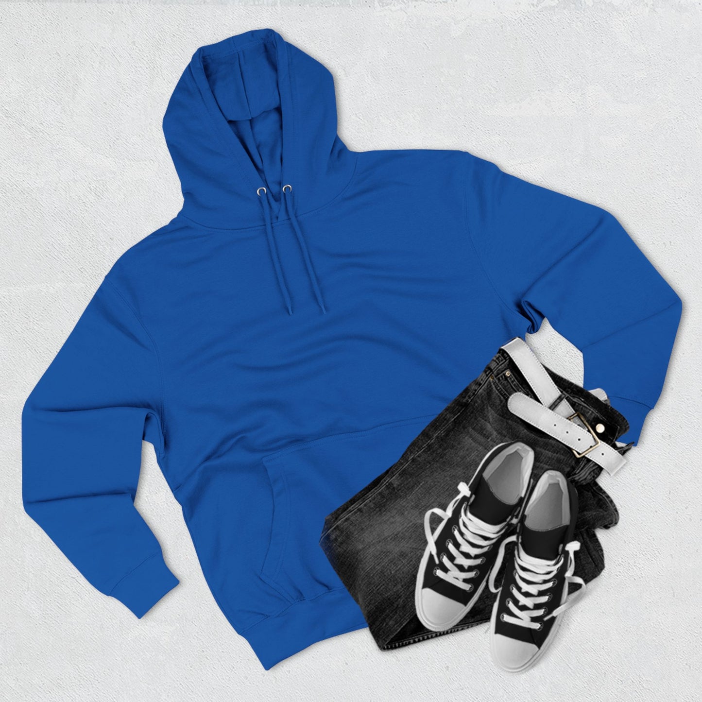 Cozy Graphic Fleece Hoodie with Heart Design