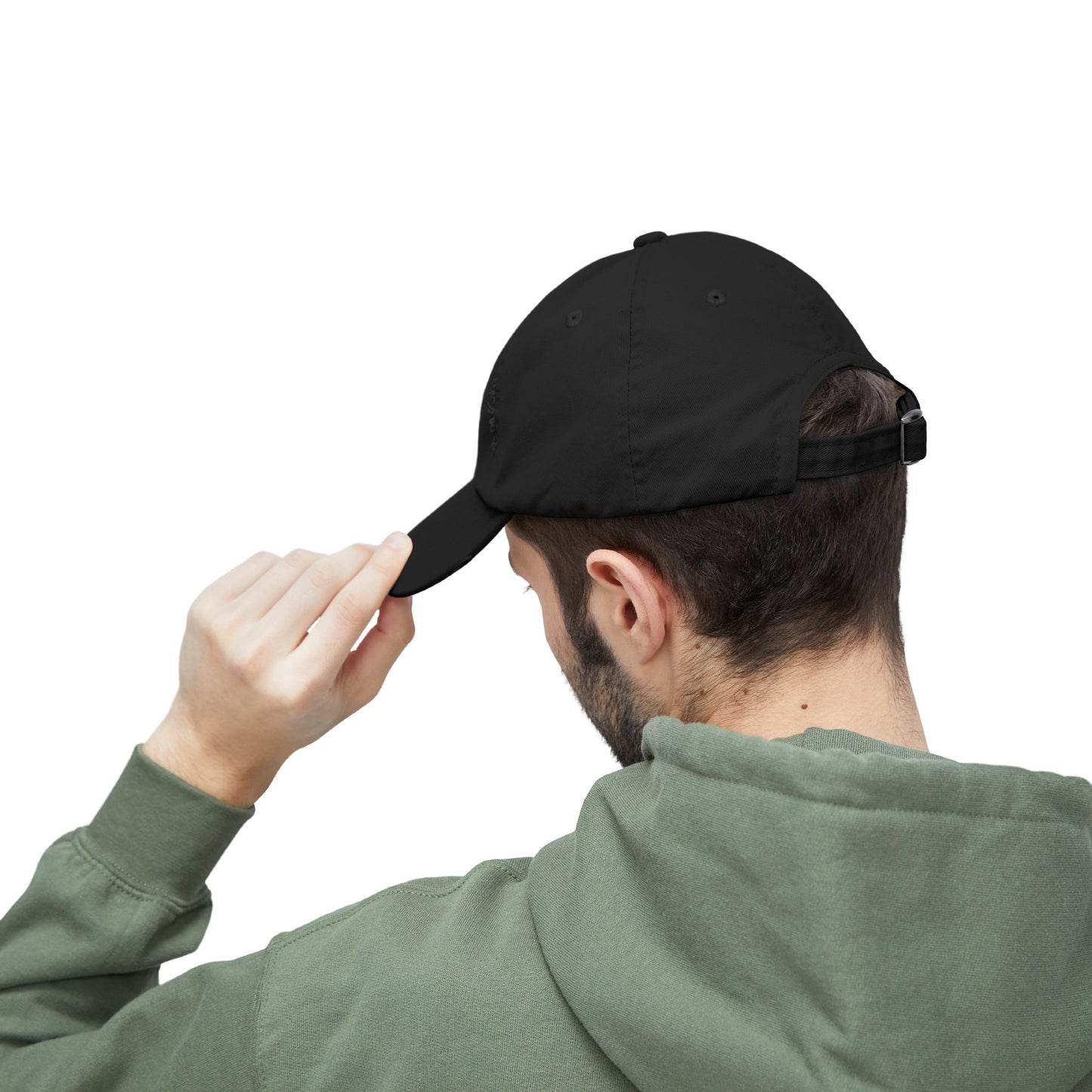 "Black Label" Unisex Distressed Cap by WildeTuna