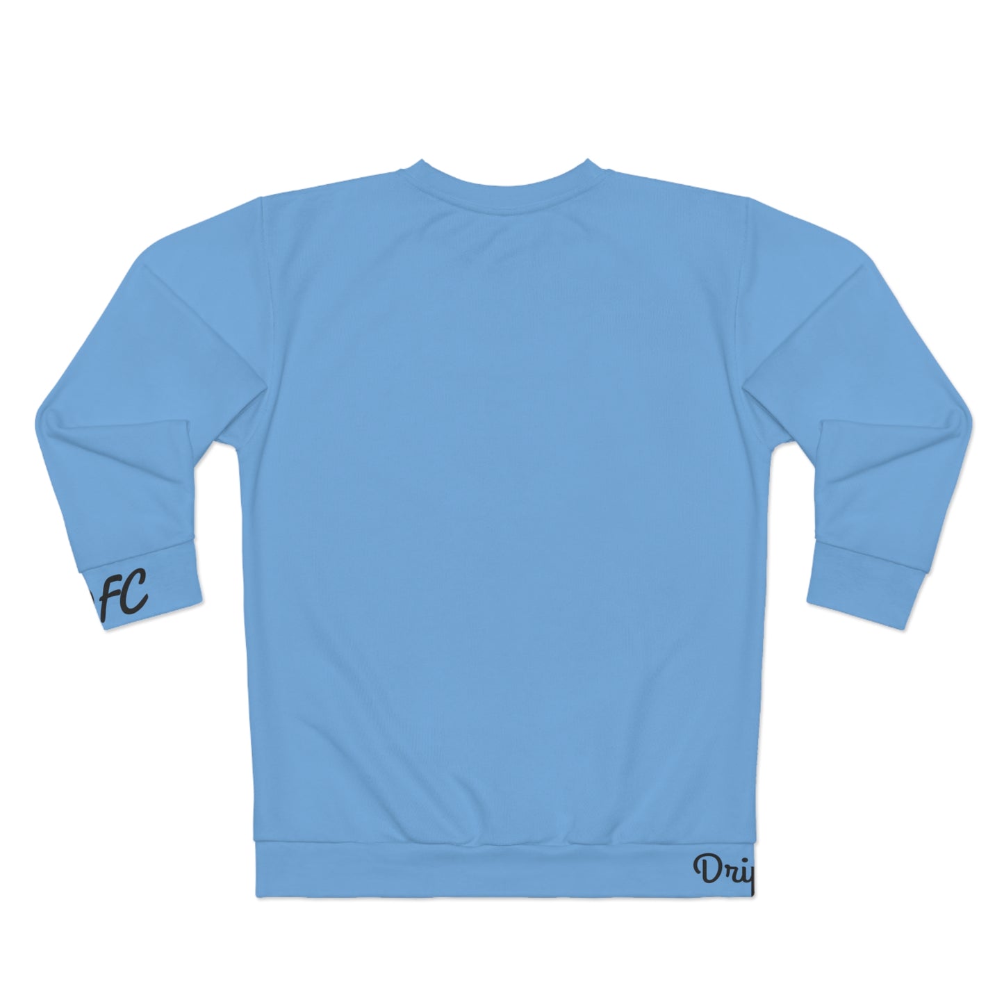 "Par 4" Light Blue Unisex Sweatshirt (AOP)
